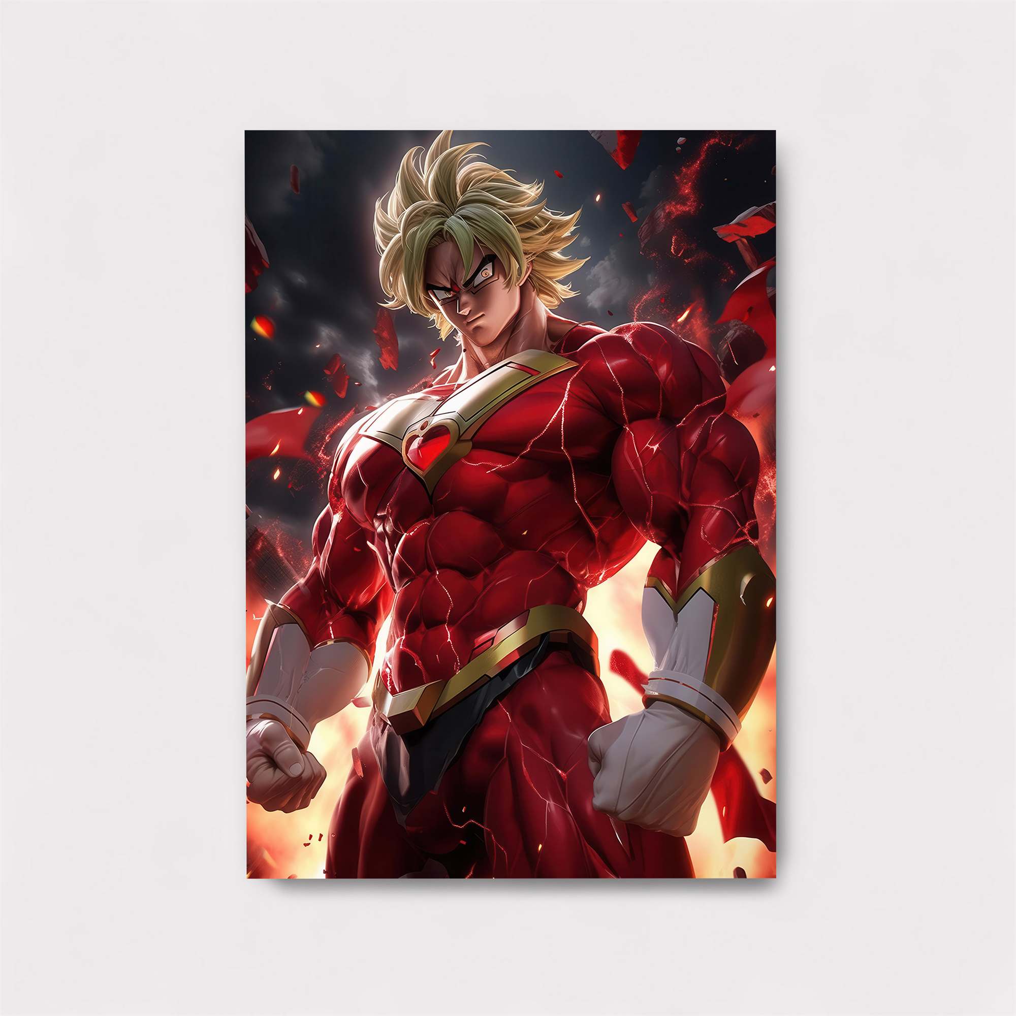 Heroic Blaze Safe Wall Magnetic / M