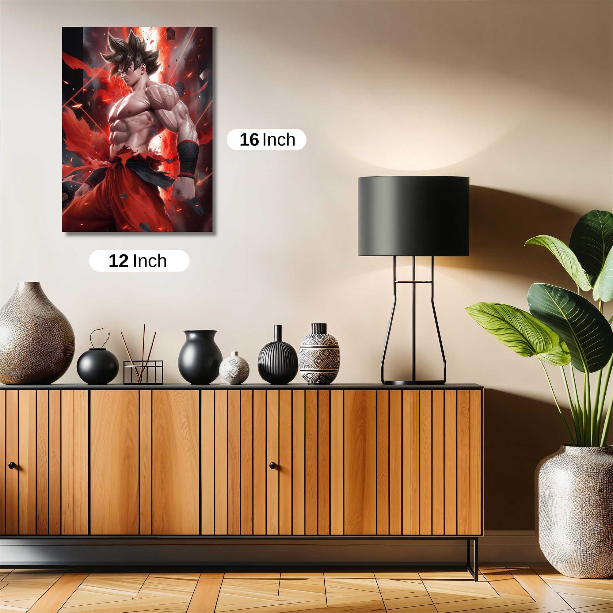 Saiyan Surge Safe Wall Magnetic / M