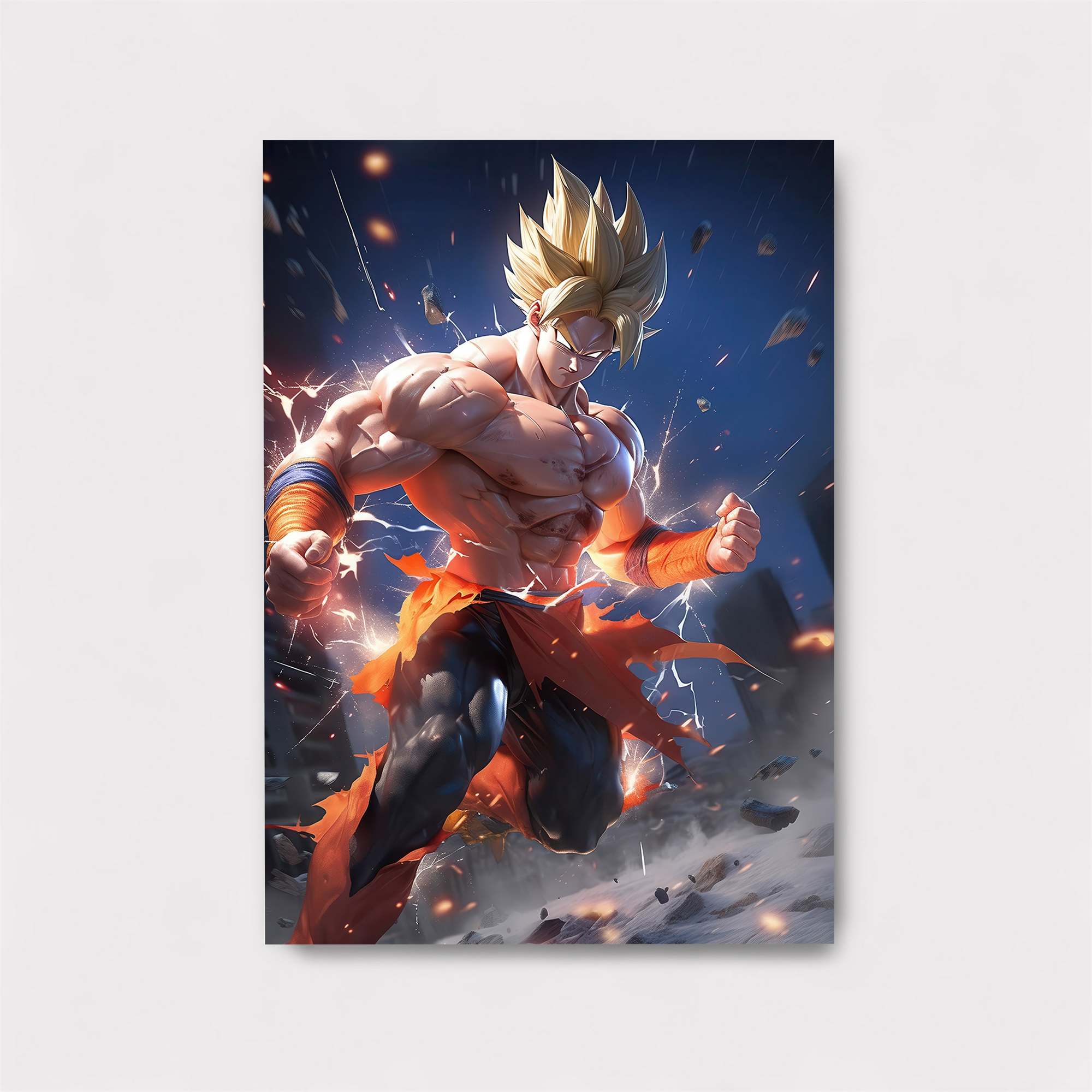 Saiyan Surge Safe Wall Magnetic / M