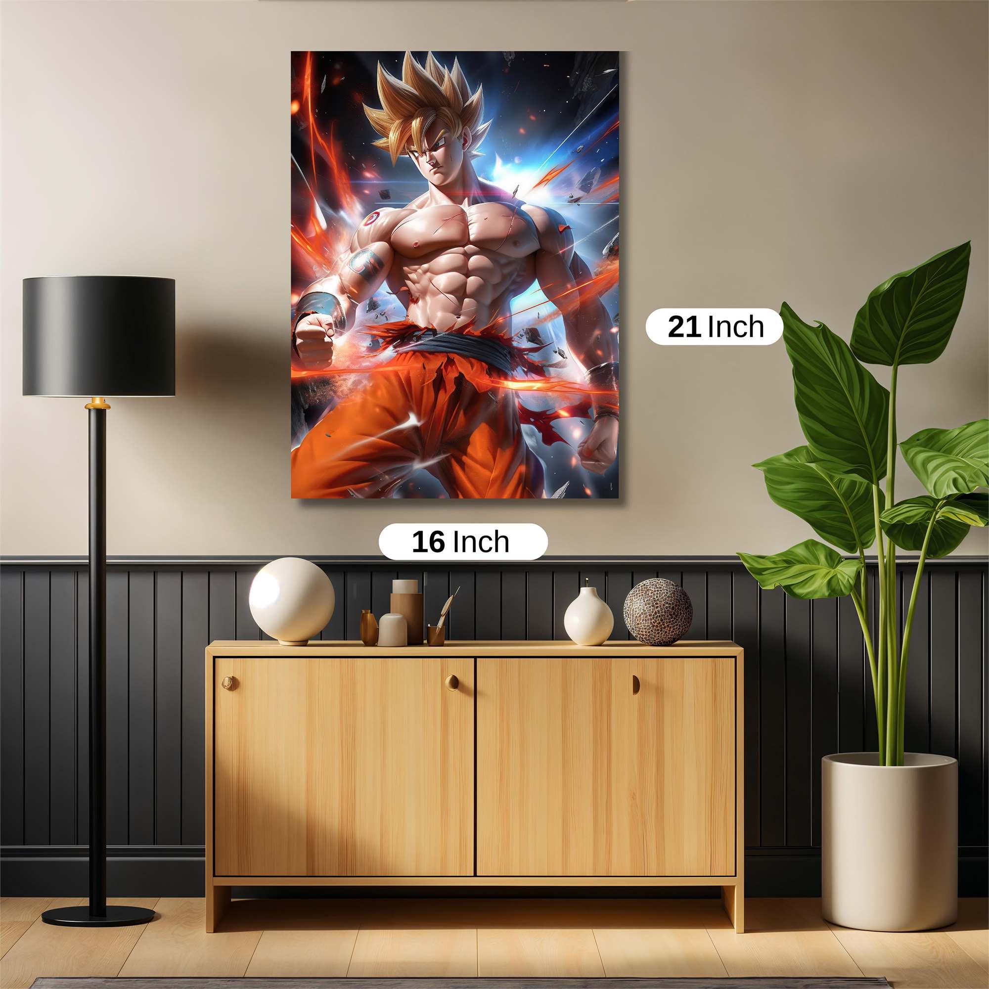 Goku Radiance Safe Wall Magnetic / M