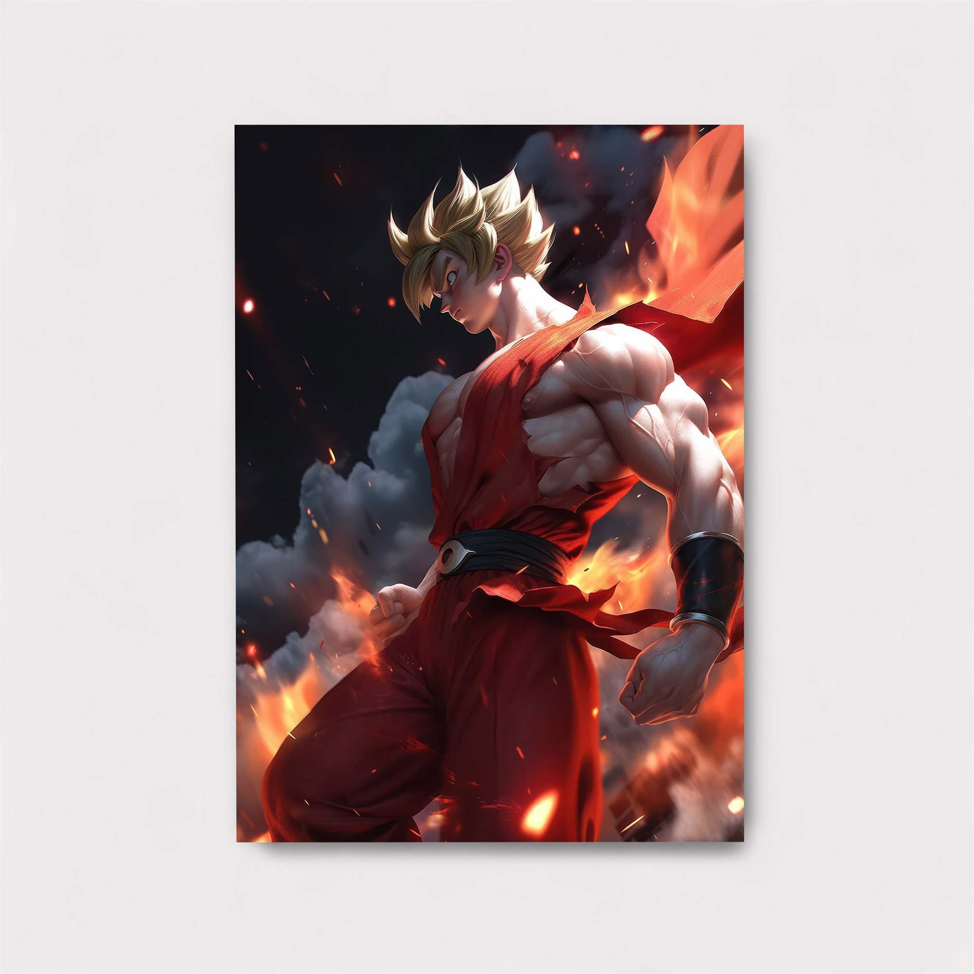 Saiyan Blaze Safe Wall Magnetic / M