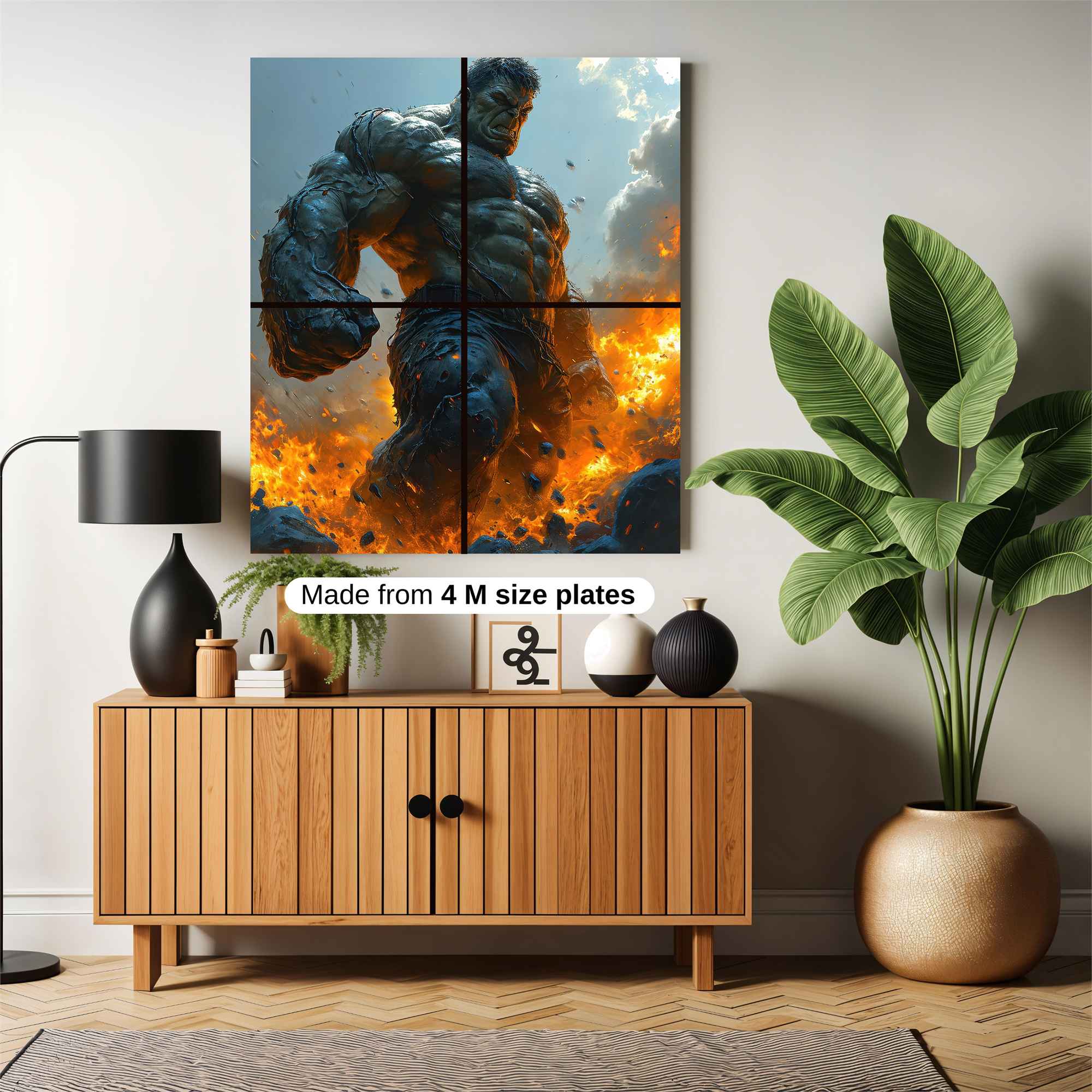 Hulk Inferno Safe Wall Magnetic / M