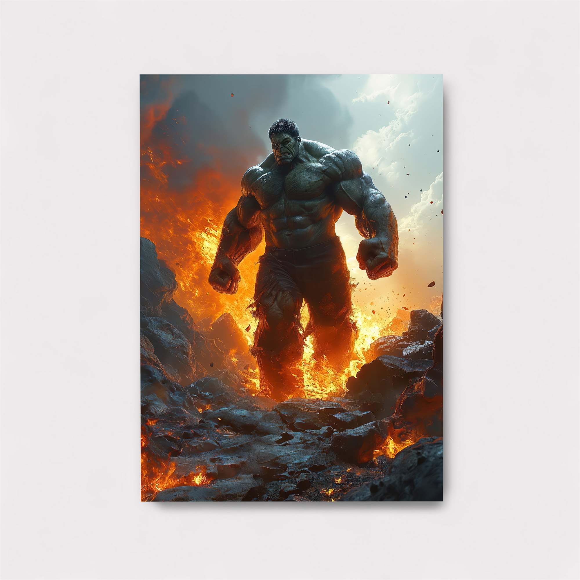 Hulk Inferno Safe Wall Magnetic / M