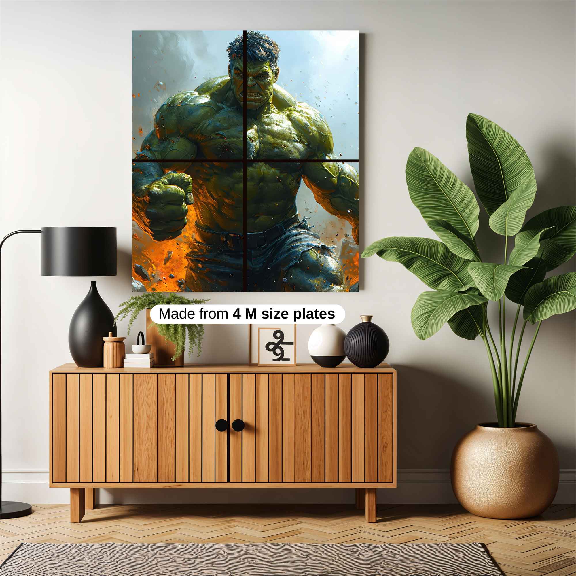 Hulk Fury Safe Wall Magnetic / M
