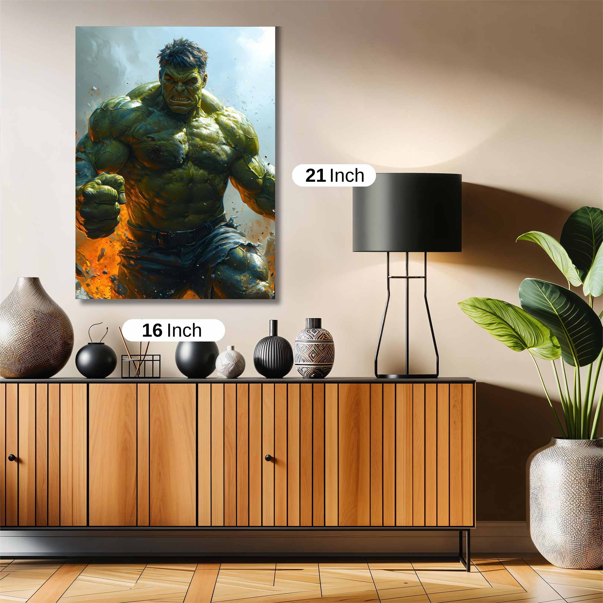 Hulk Fury Safe Wall Magnetic / M