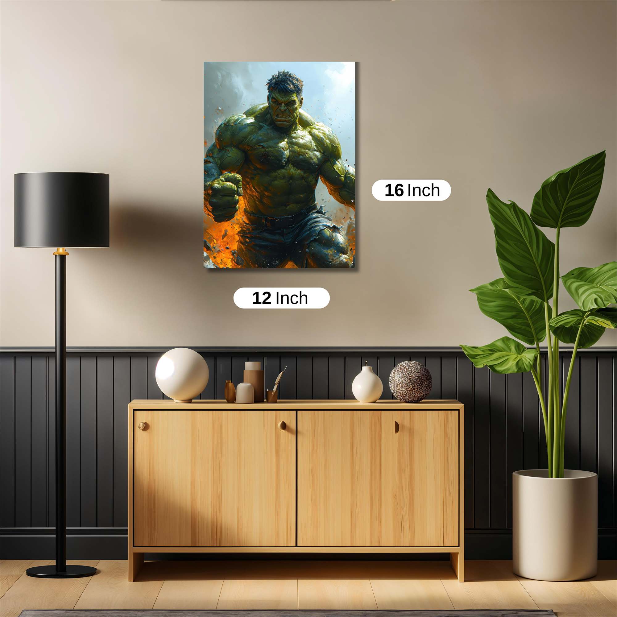 Hulk Fury Safe Wall Magnetic / M