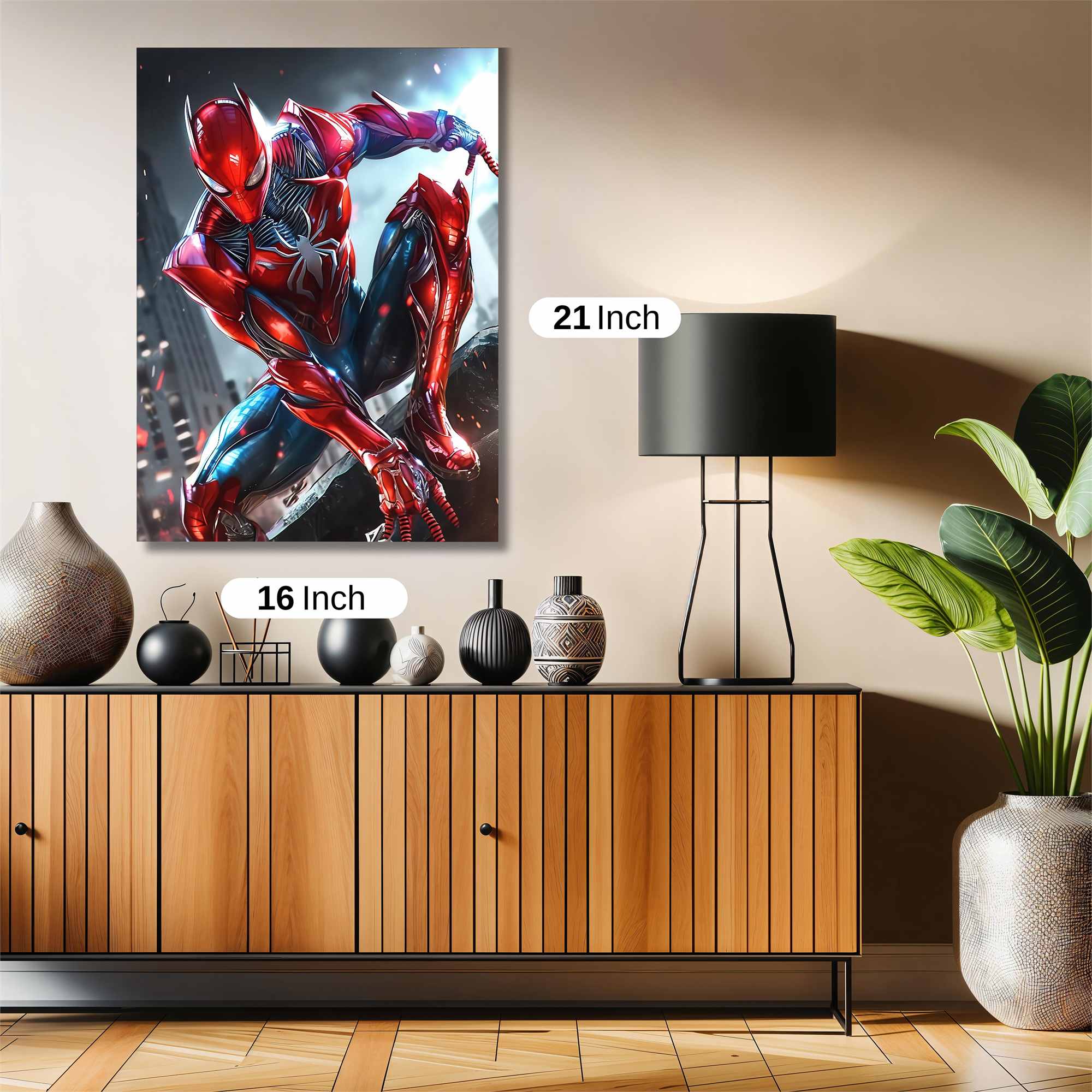 Spider-Man Surge Safe Wall Magnetic / M