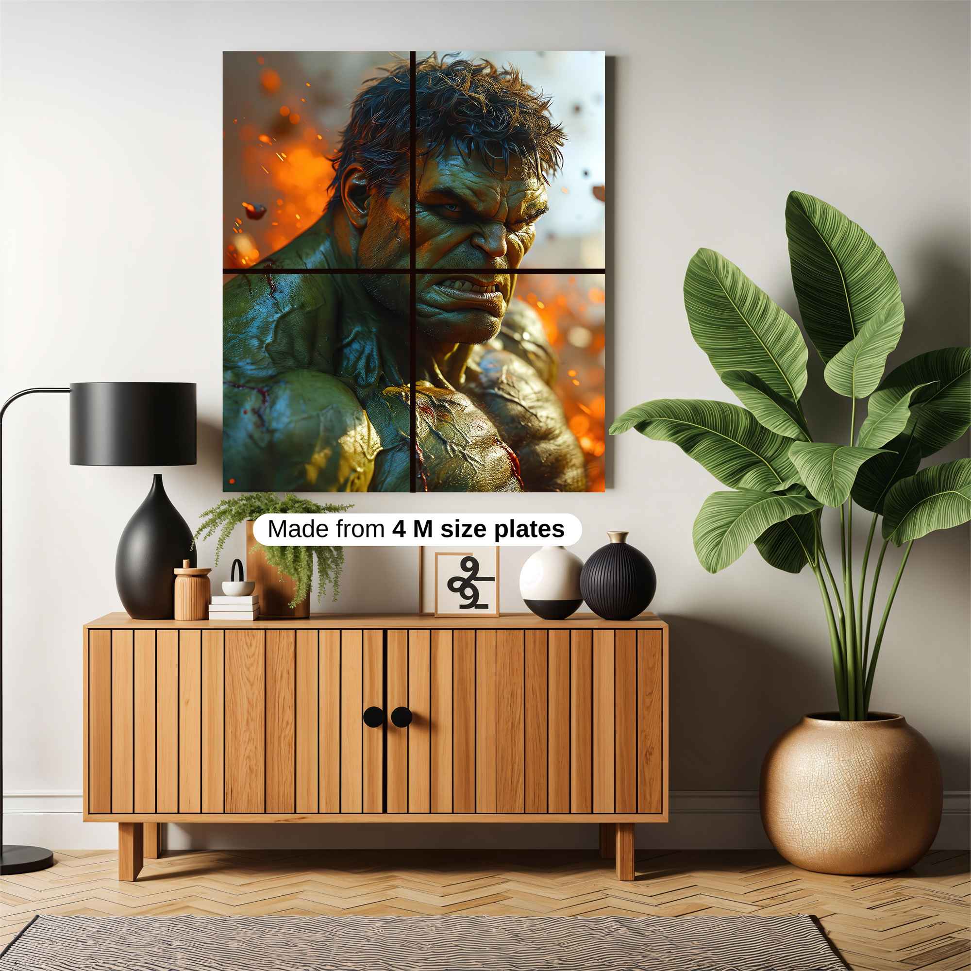 Hulk Fury Safe Wall Magnetic / M