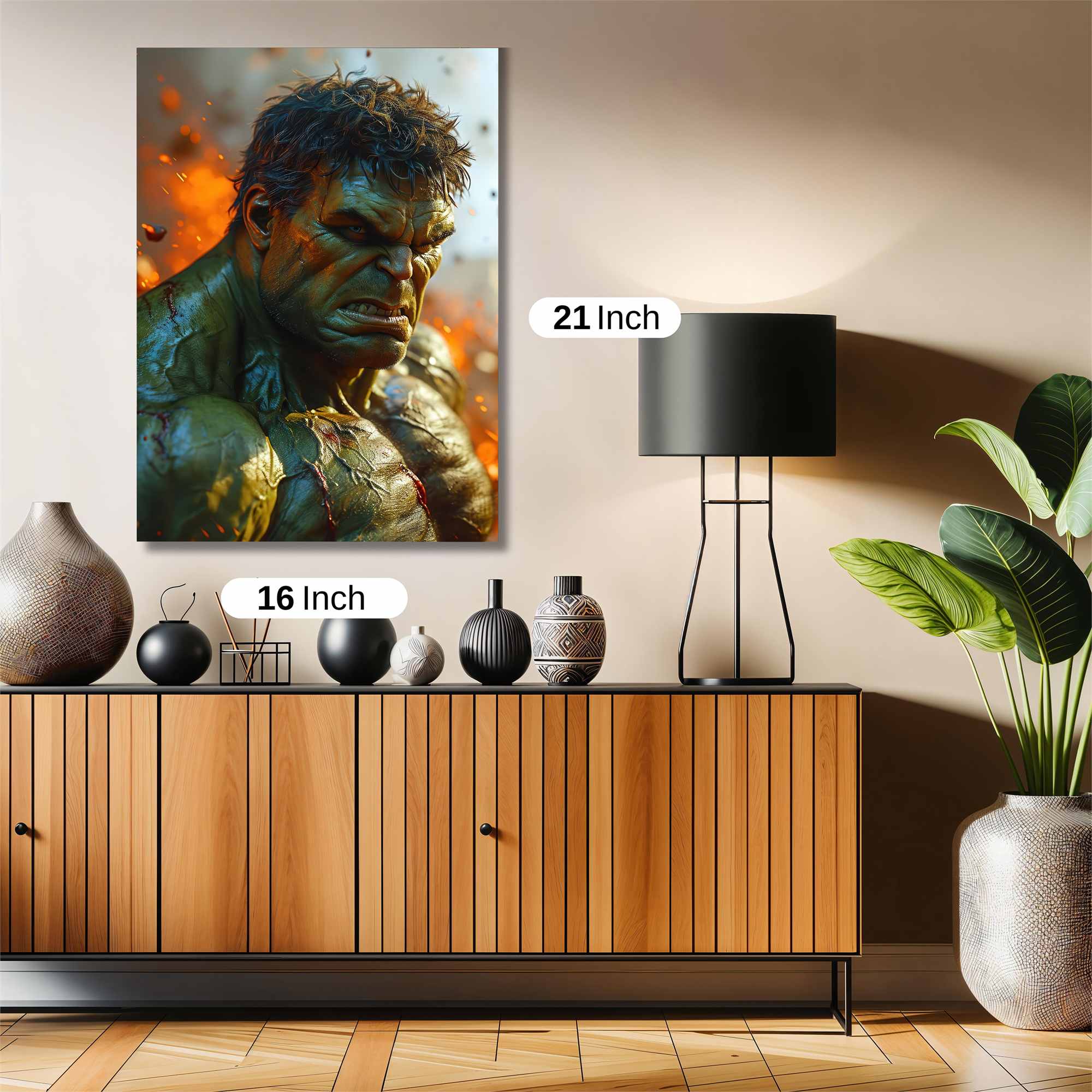 Hulk Fury Safe Wall Magnetic / M