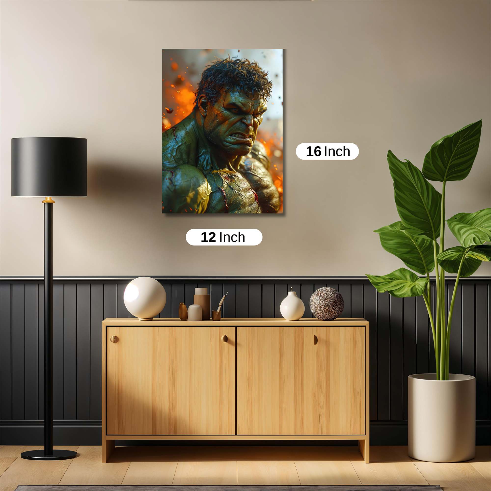 Hulk Fury Safe Wall Magnetic / M