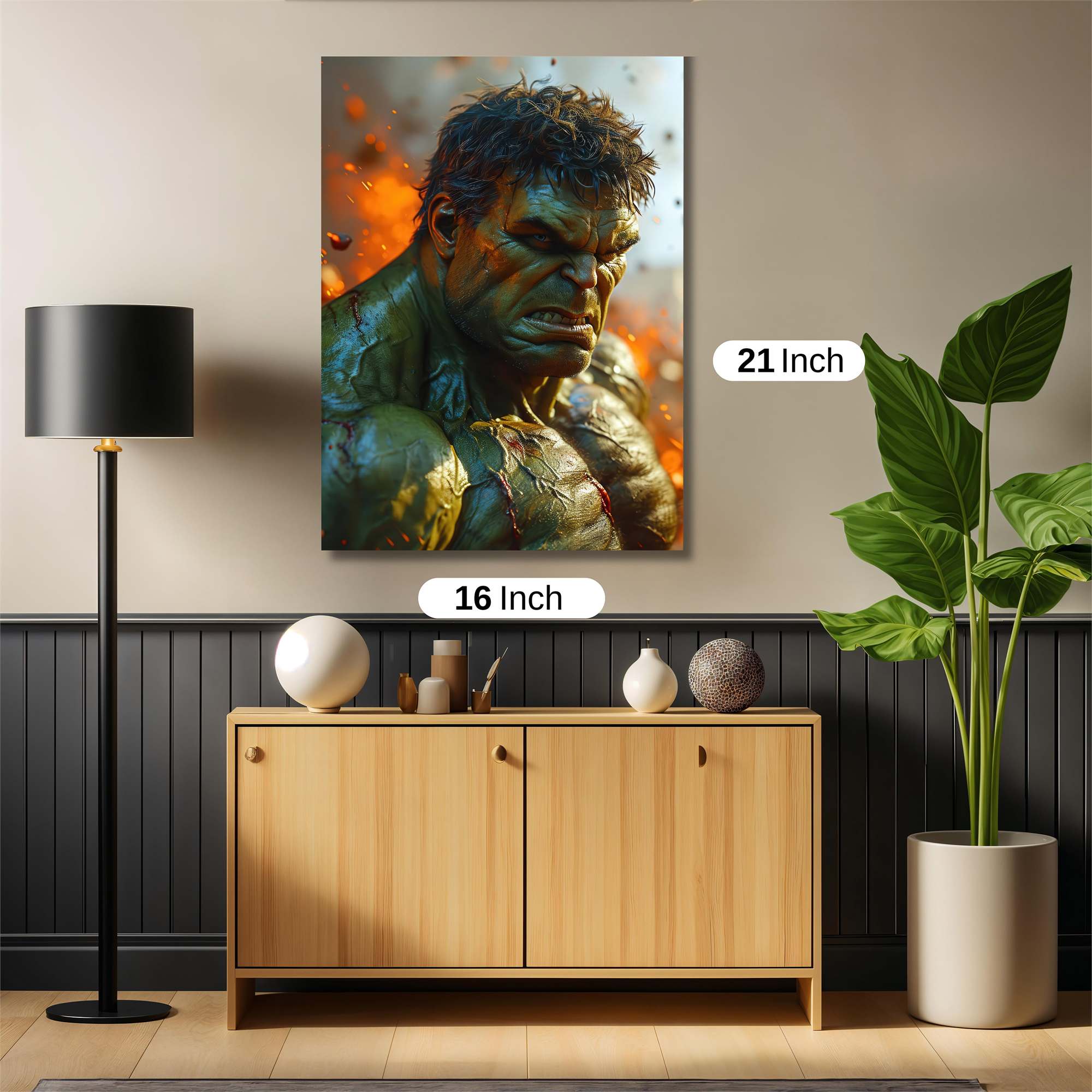 Hulk Fury Safe Wall Magnetic / M