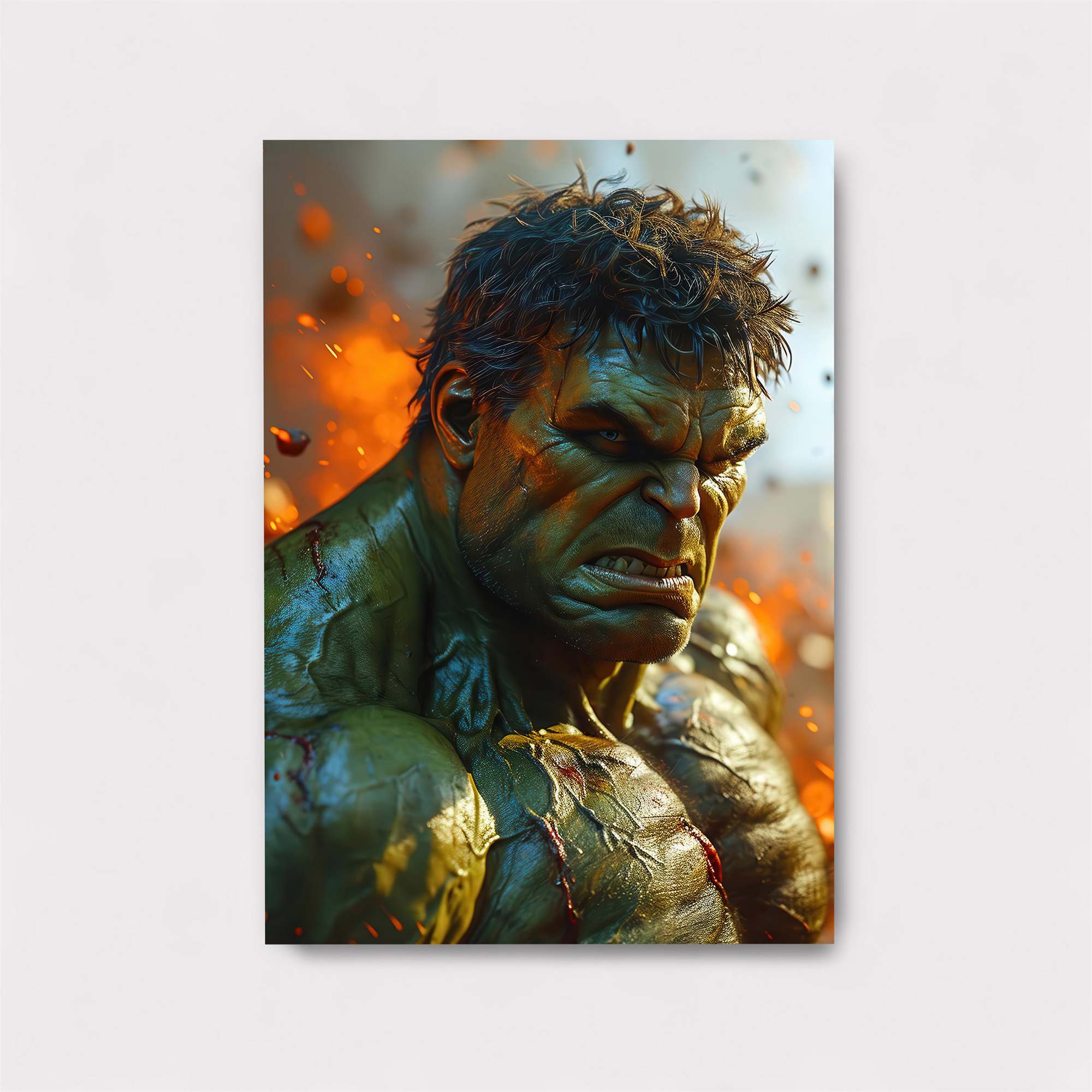 Hulk Fury Safe Wall Magnetic / M