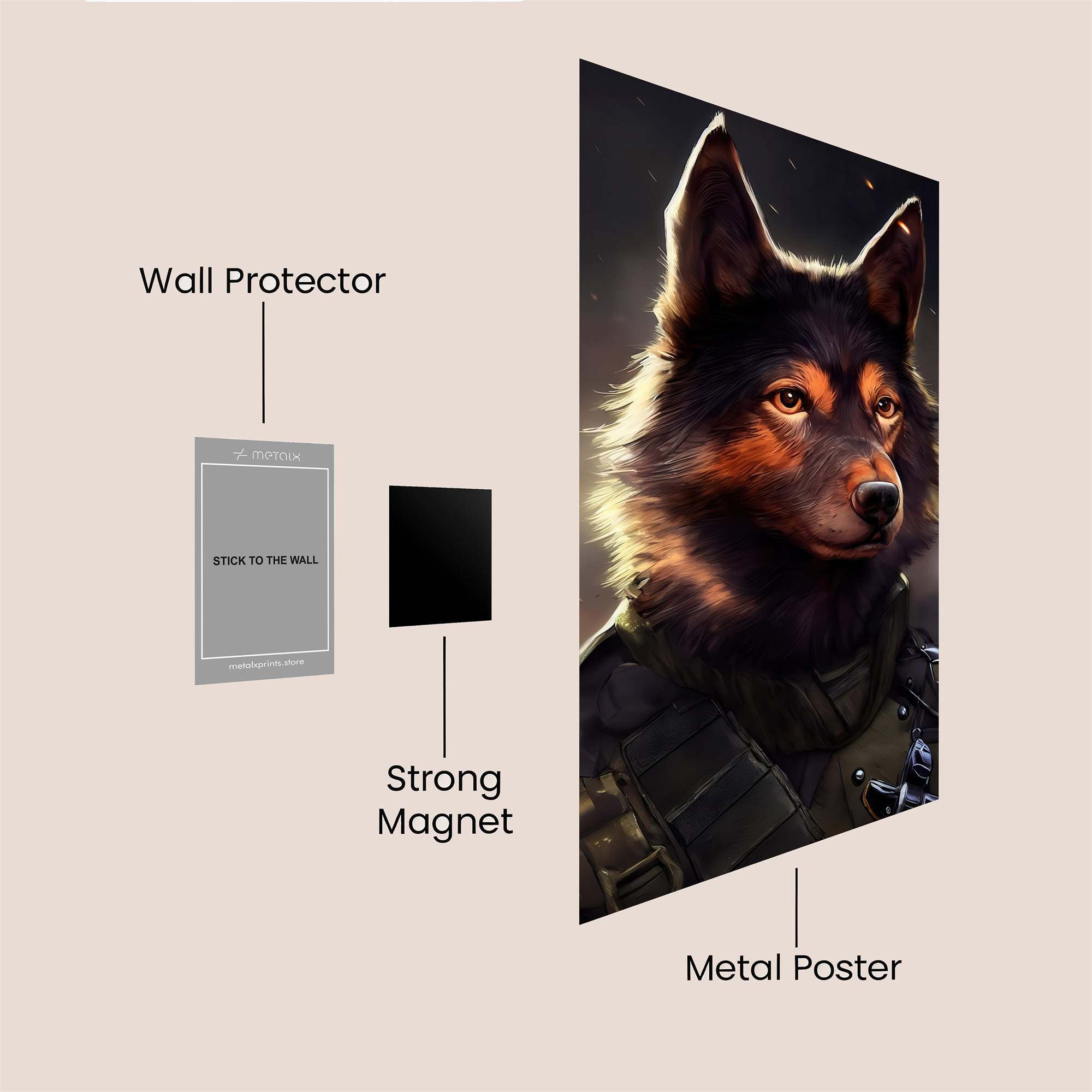 Guardian Valor Safe Wall Magnetic / M