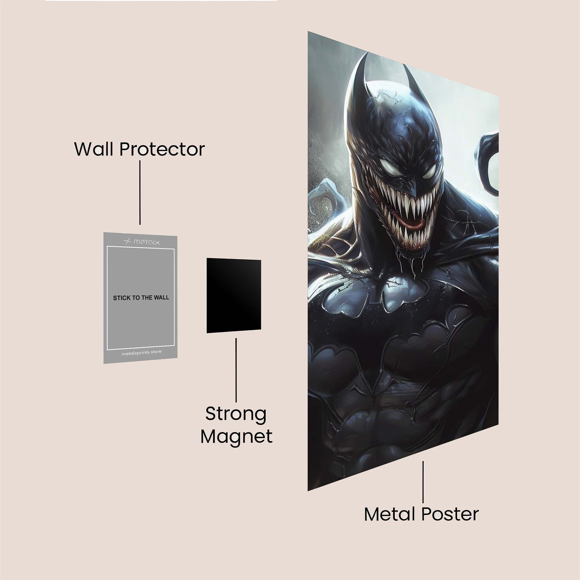 Venomous Vigilante Safe Wall Magnetic / M