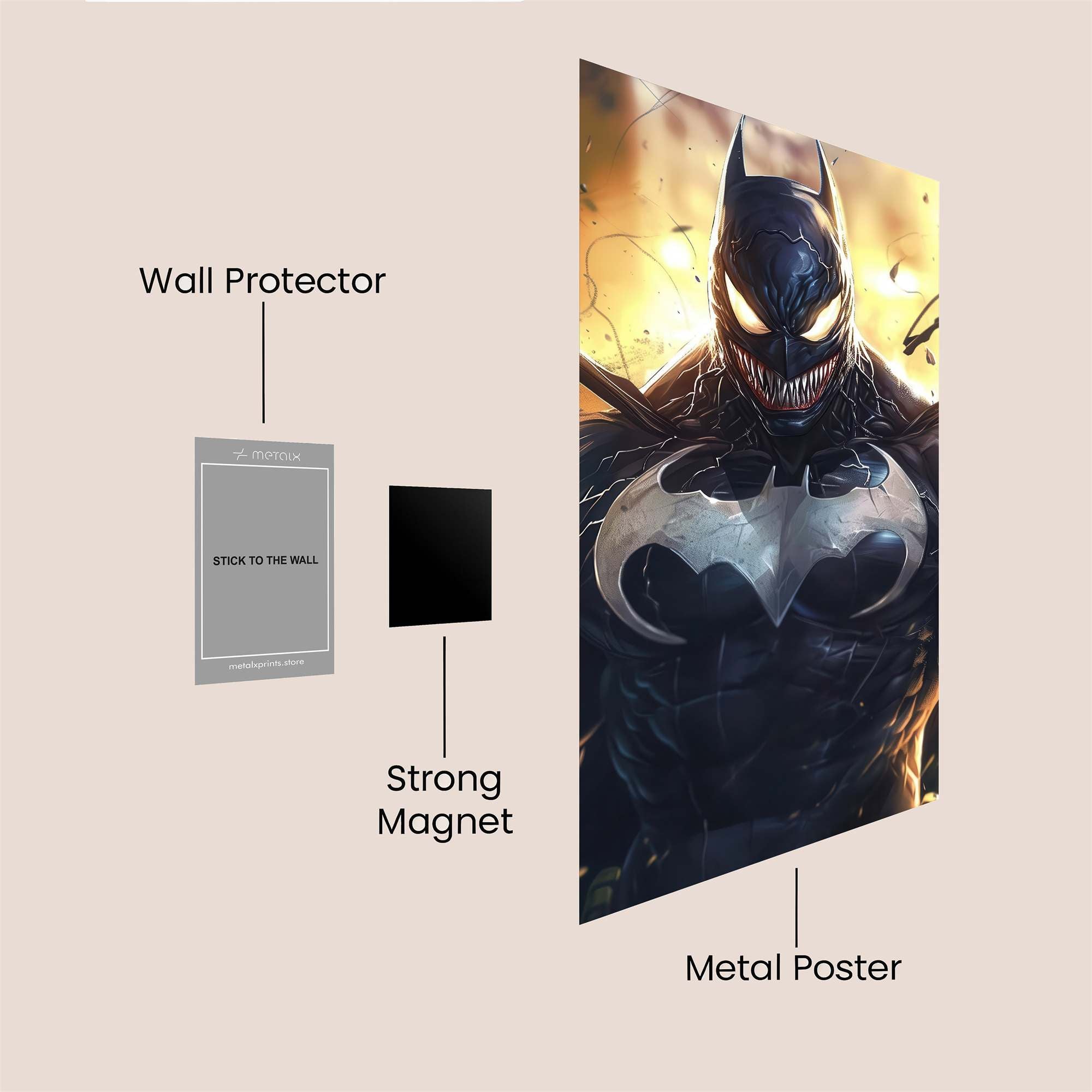 Venomous Guardian Safe Wall Magnetic / M