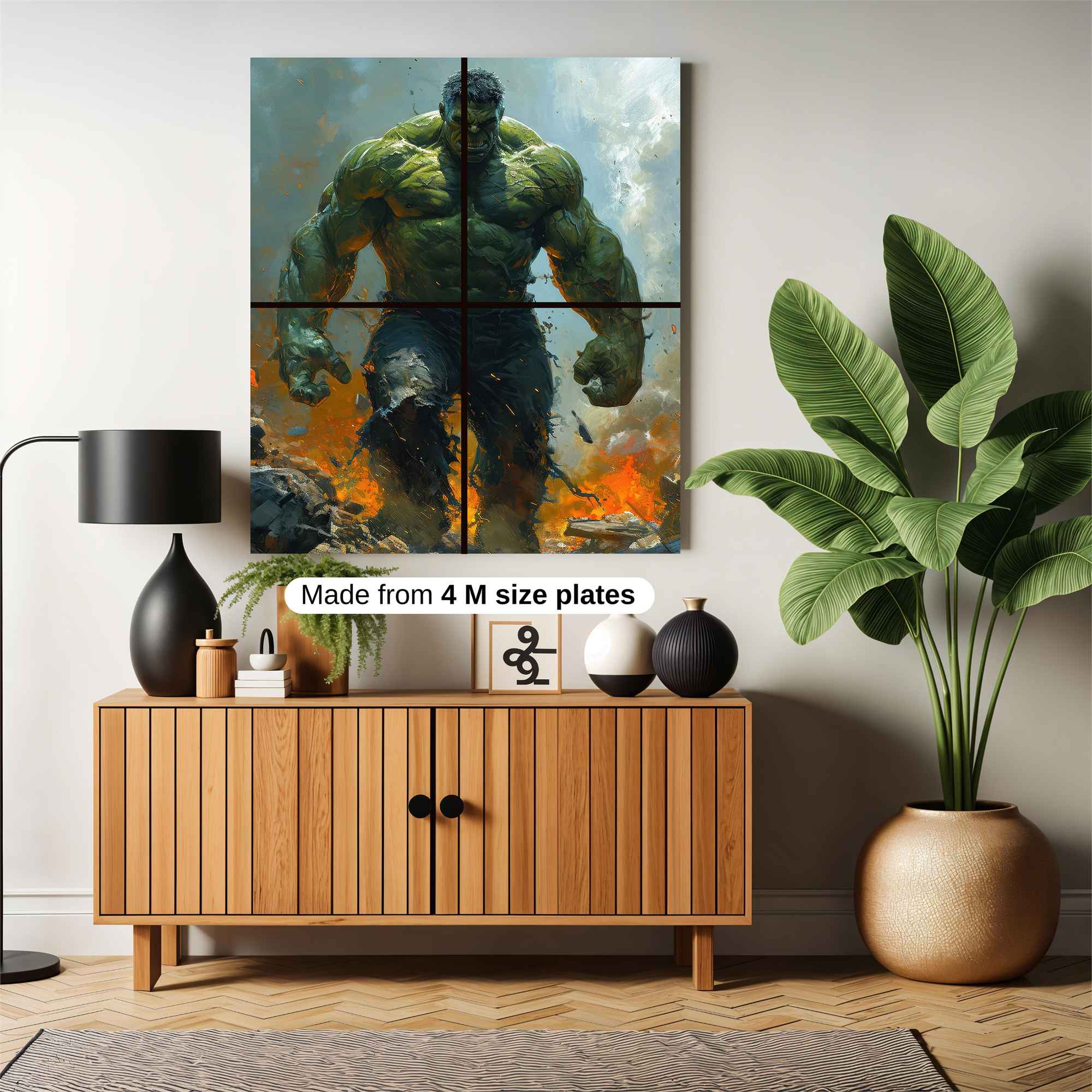 Hulk Fury Safe Wall Magnetic / M