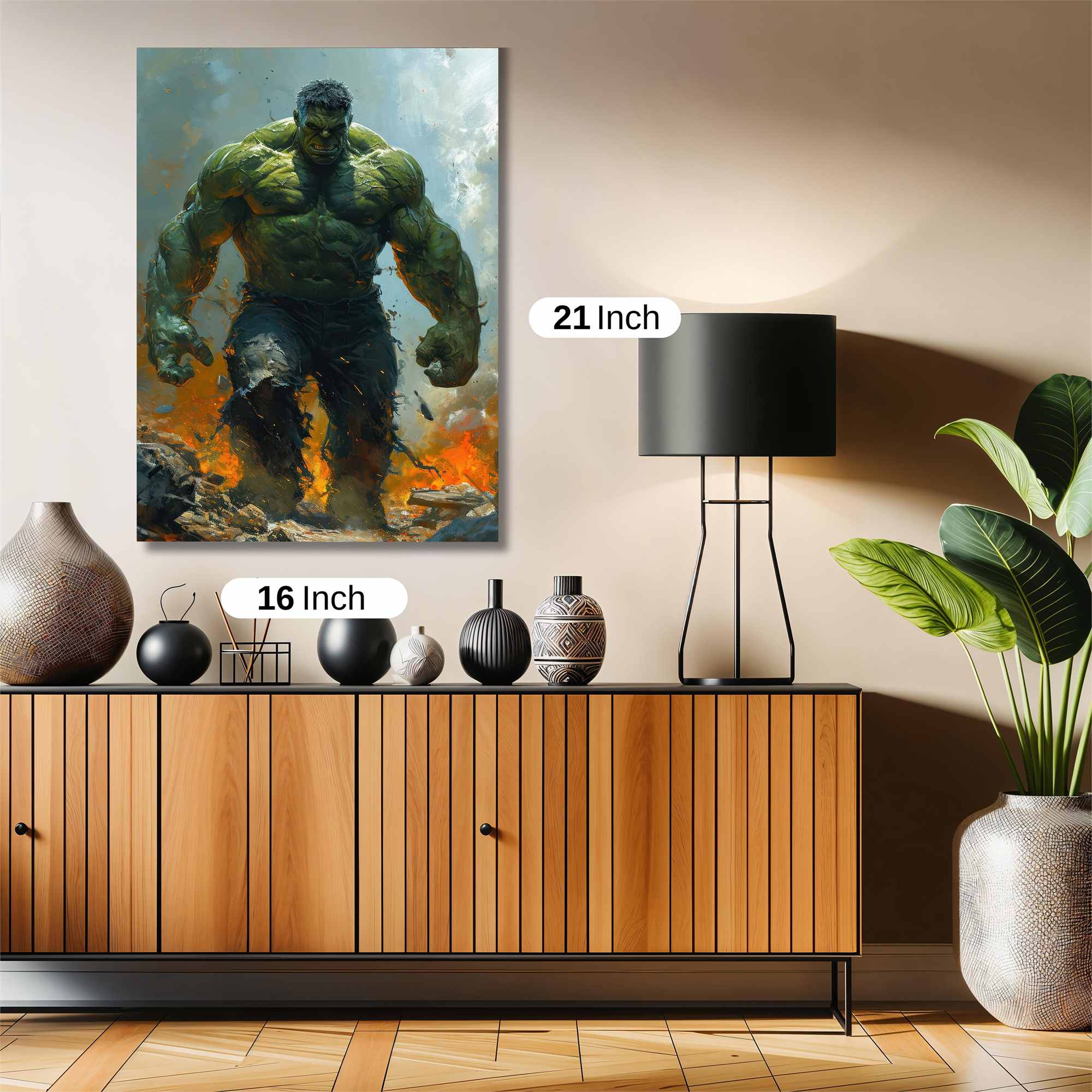 Hulk Fury Safe Wall Magnetic / M
