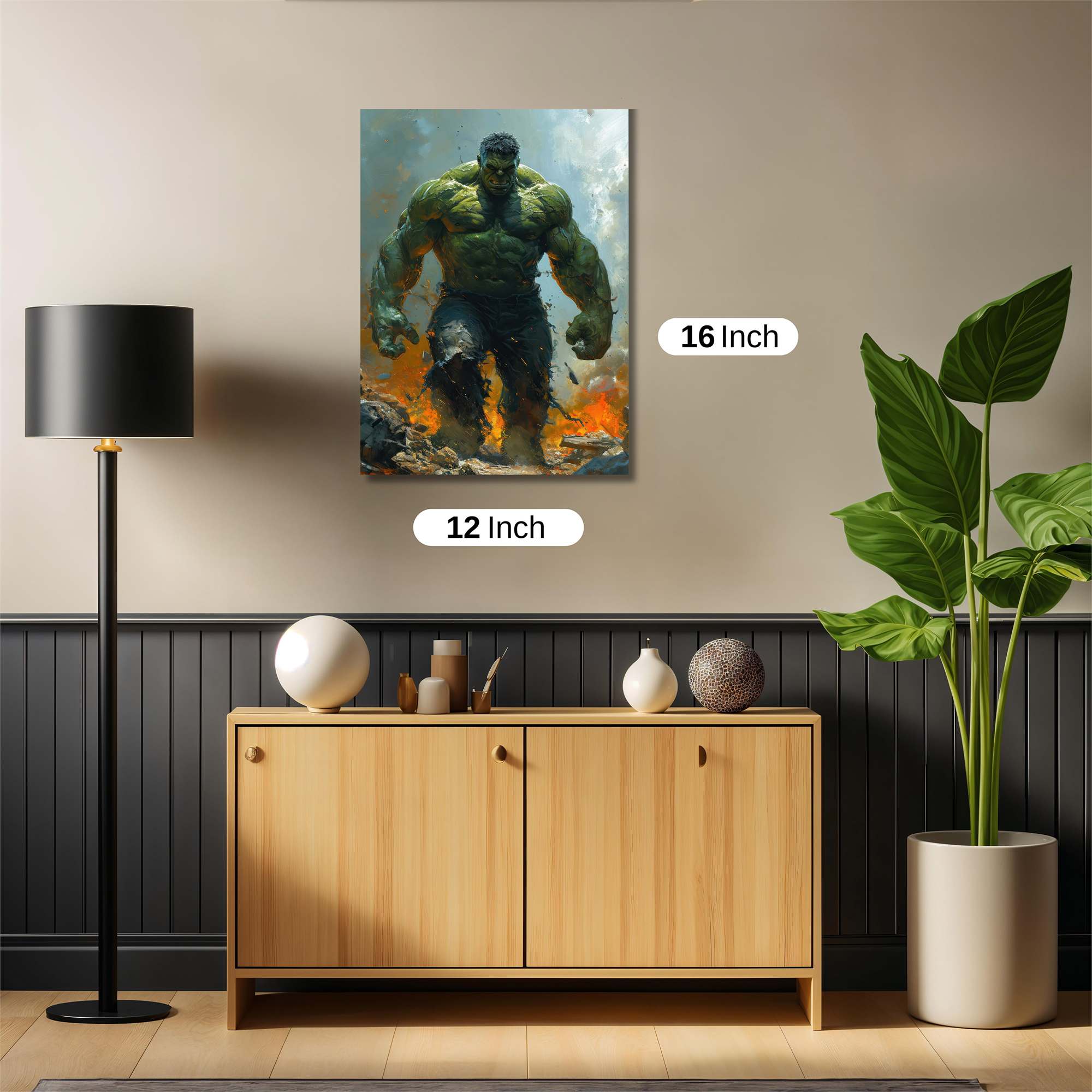 Hulk Fury Safe Wall Magnetic / M