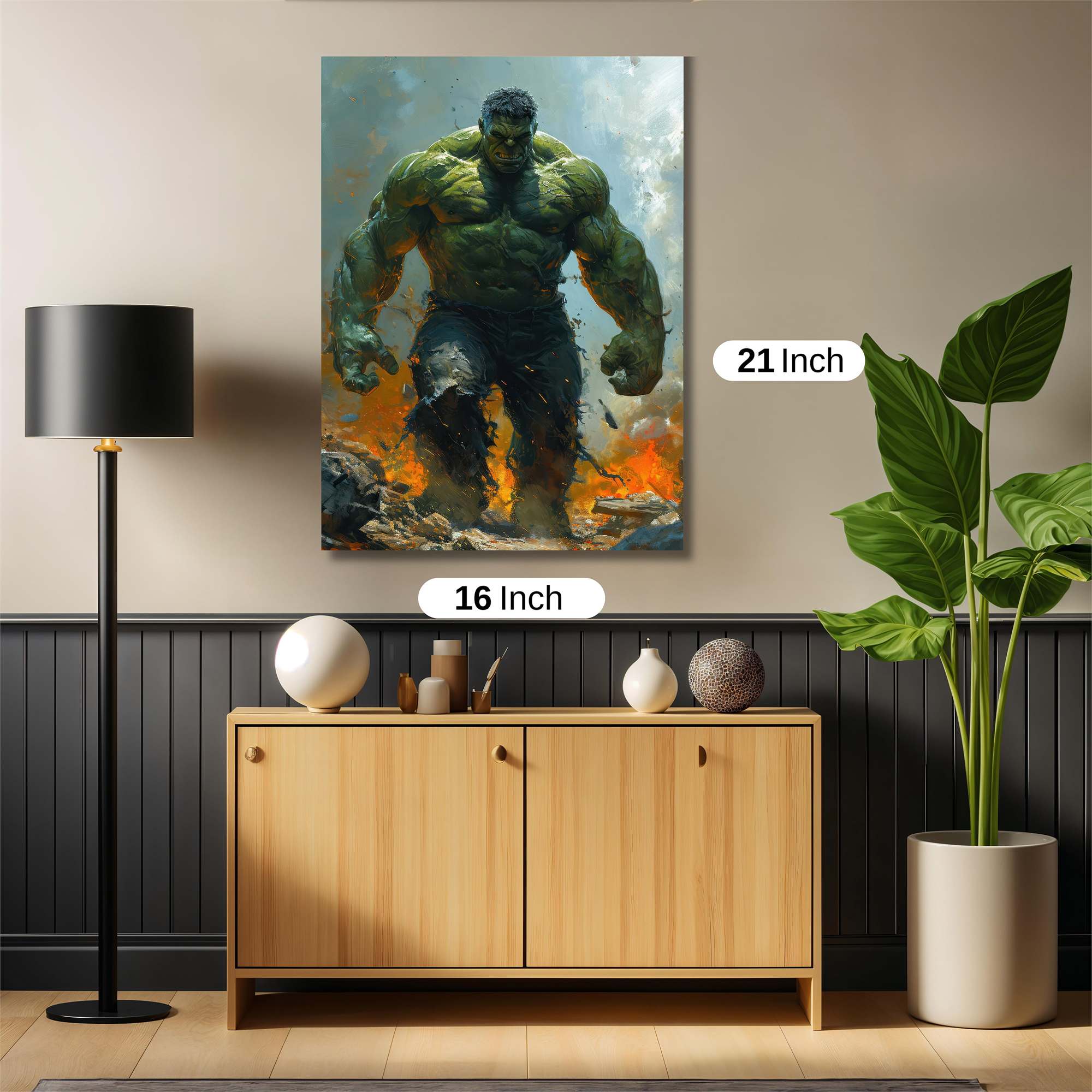 Hulk Fury Safe Wall Magnetic / M