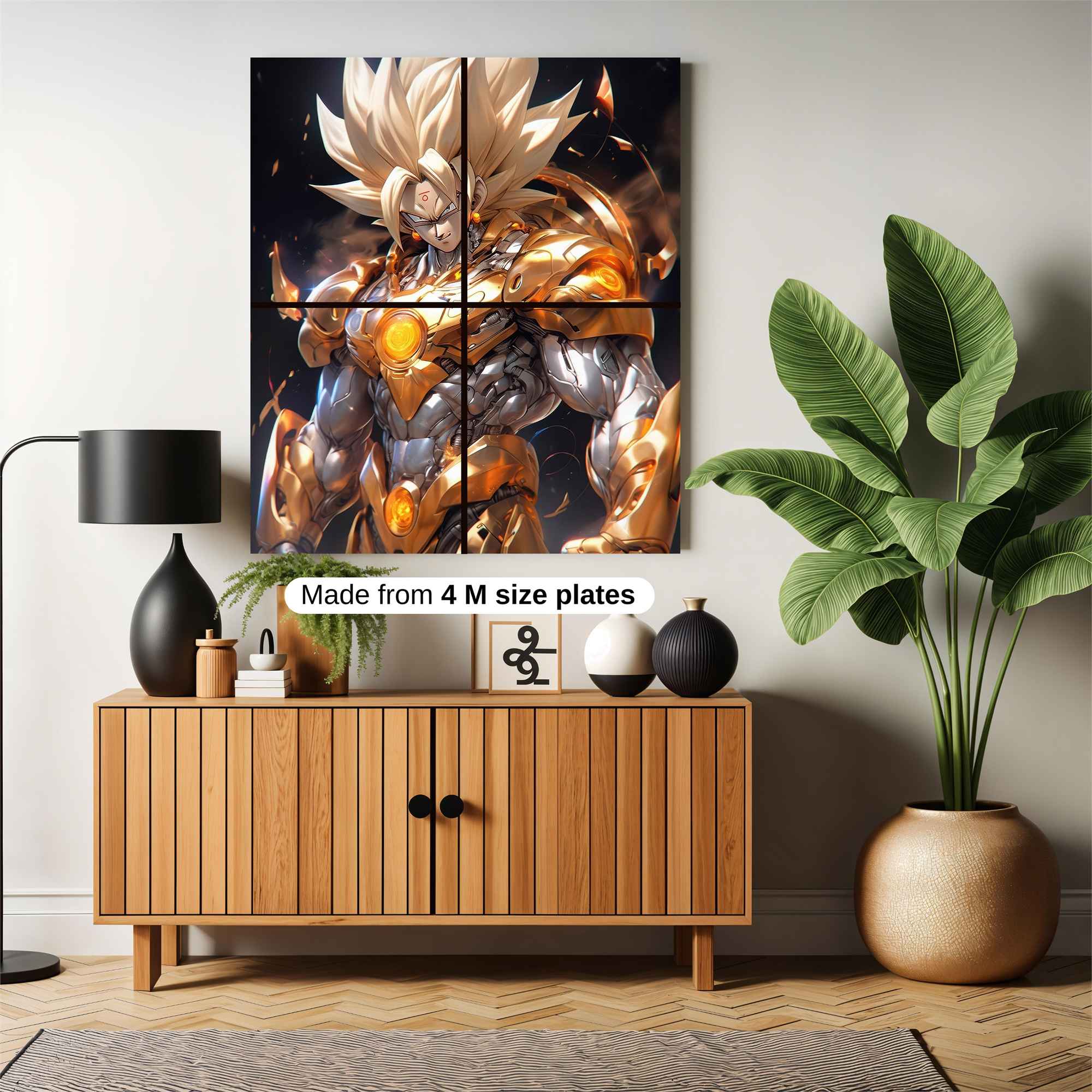 Golden Fury Safe Wall Magnetic / M