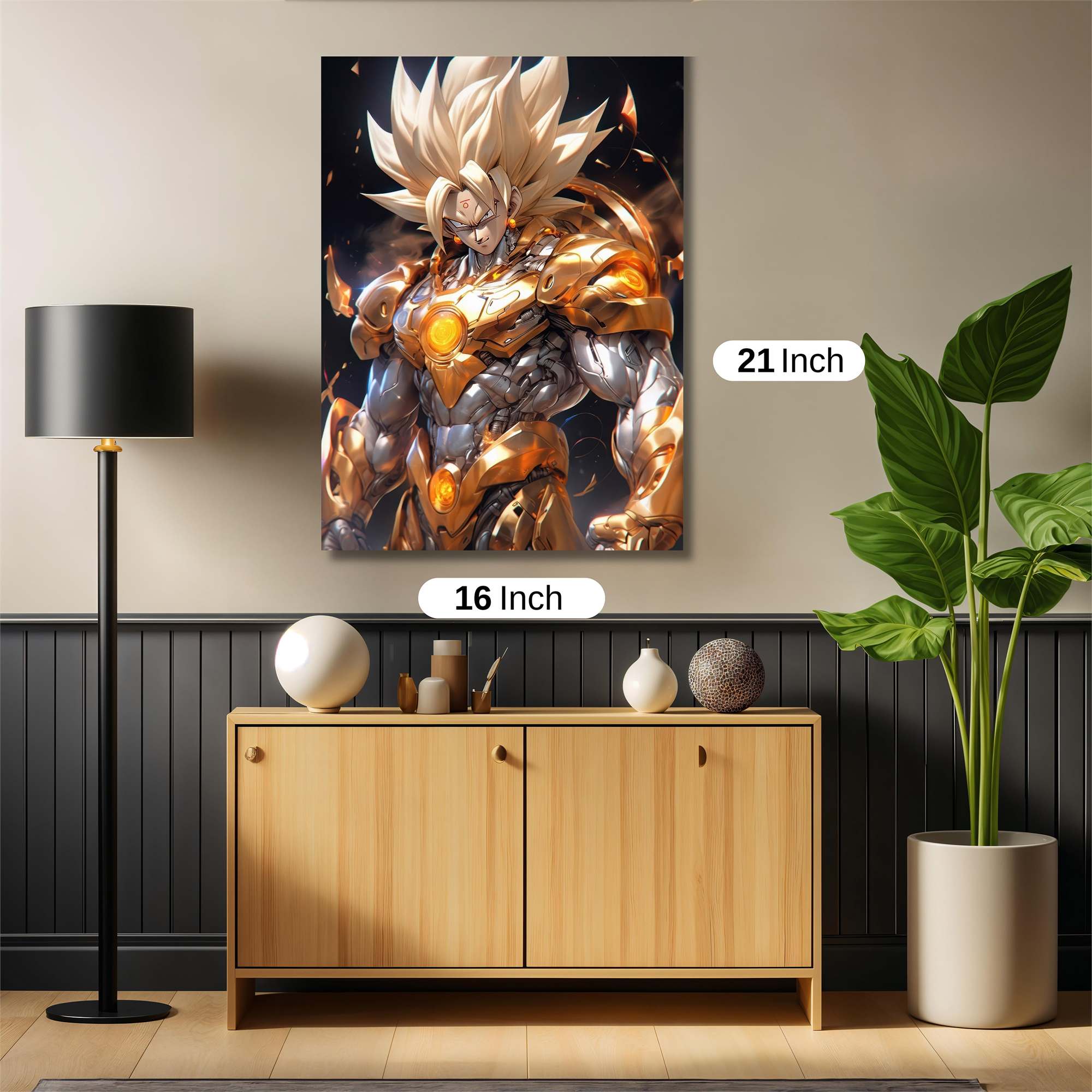 Golden Fury Safe Wall Magnetic / M