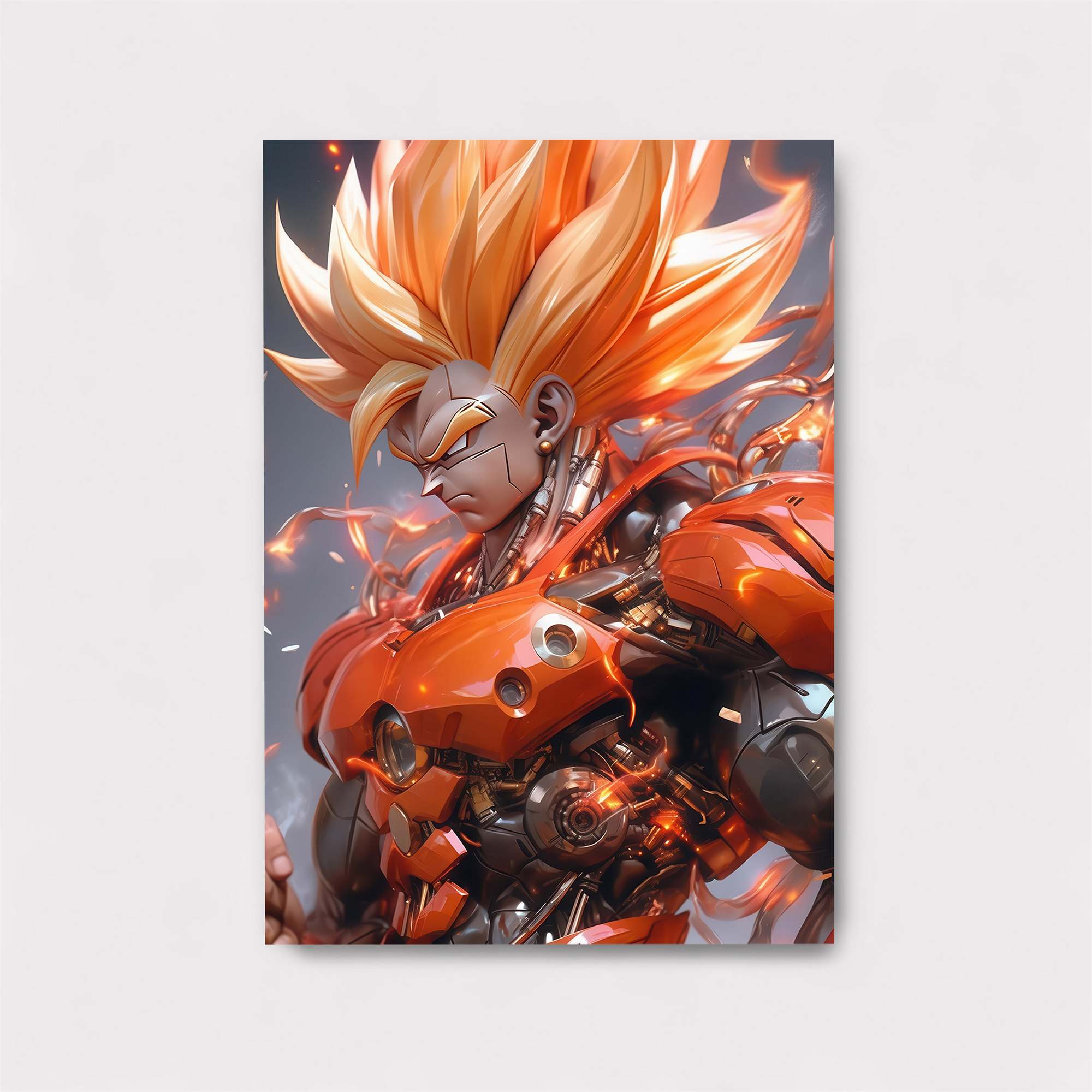 Saiyan Blaze Safe Wall Magnetic / M