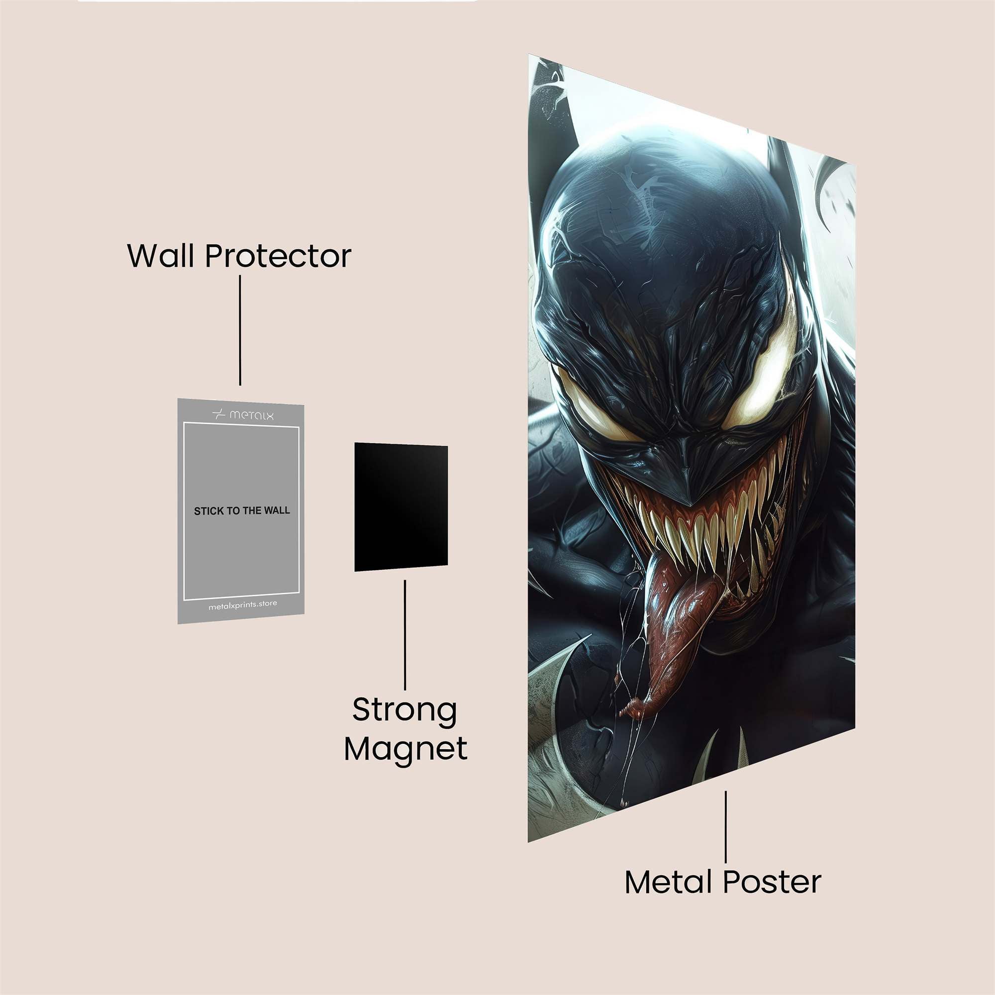 Venomous Vigilance Safe Wall Magnetic / M