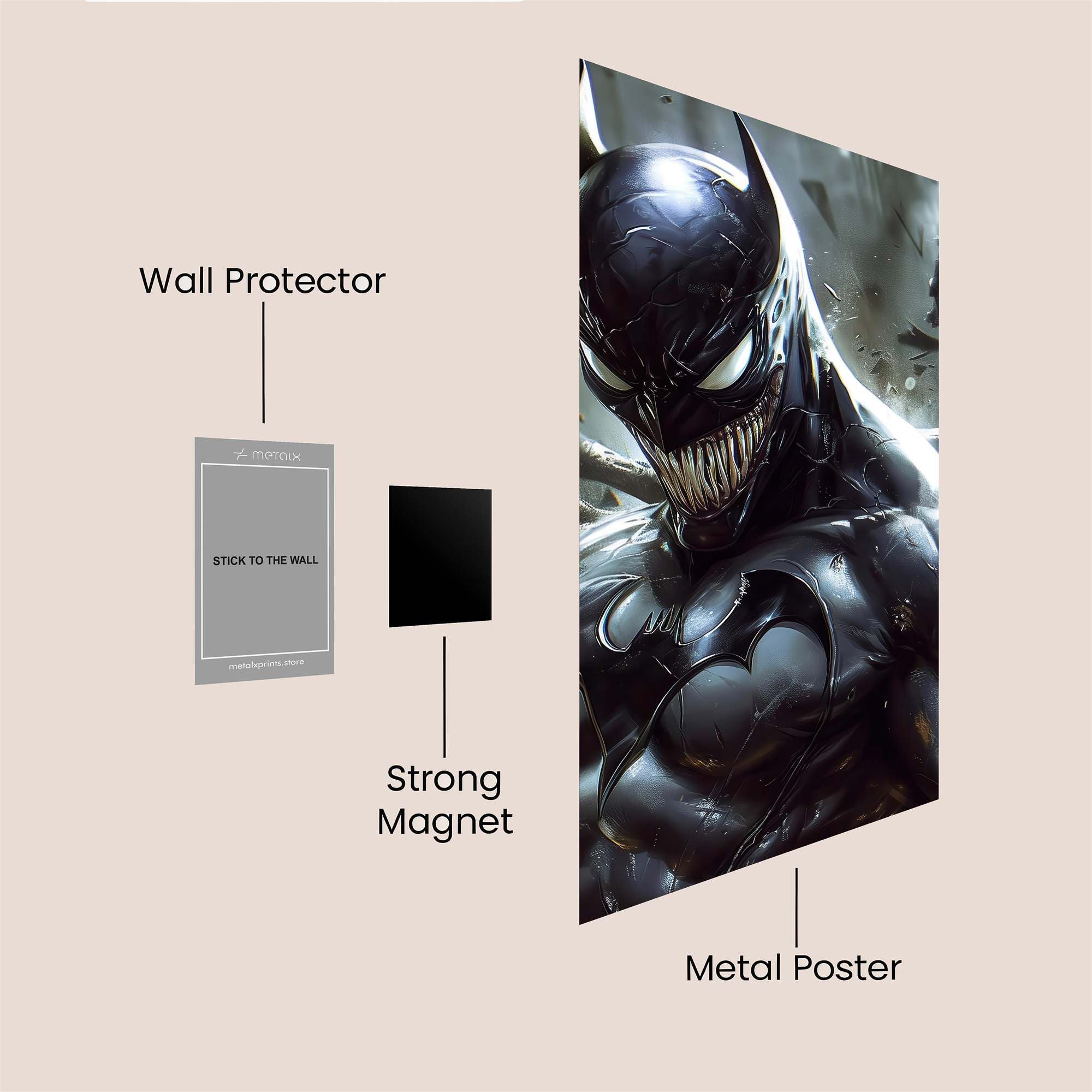 Venomous Vigilante Safe Wall Magnetic / M