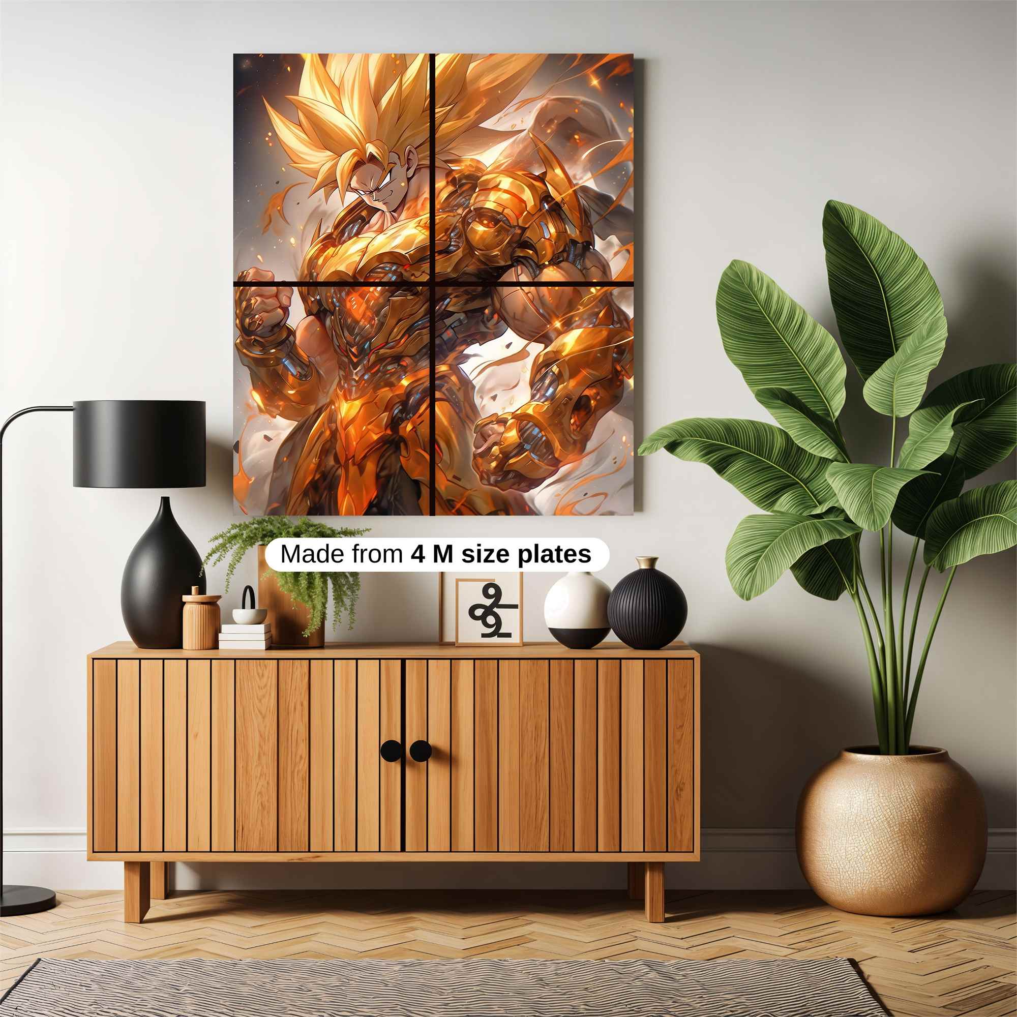 Saiyan Triumph Safe Wall Magnetic / M