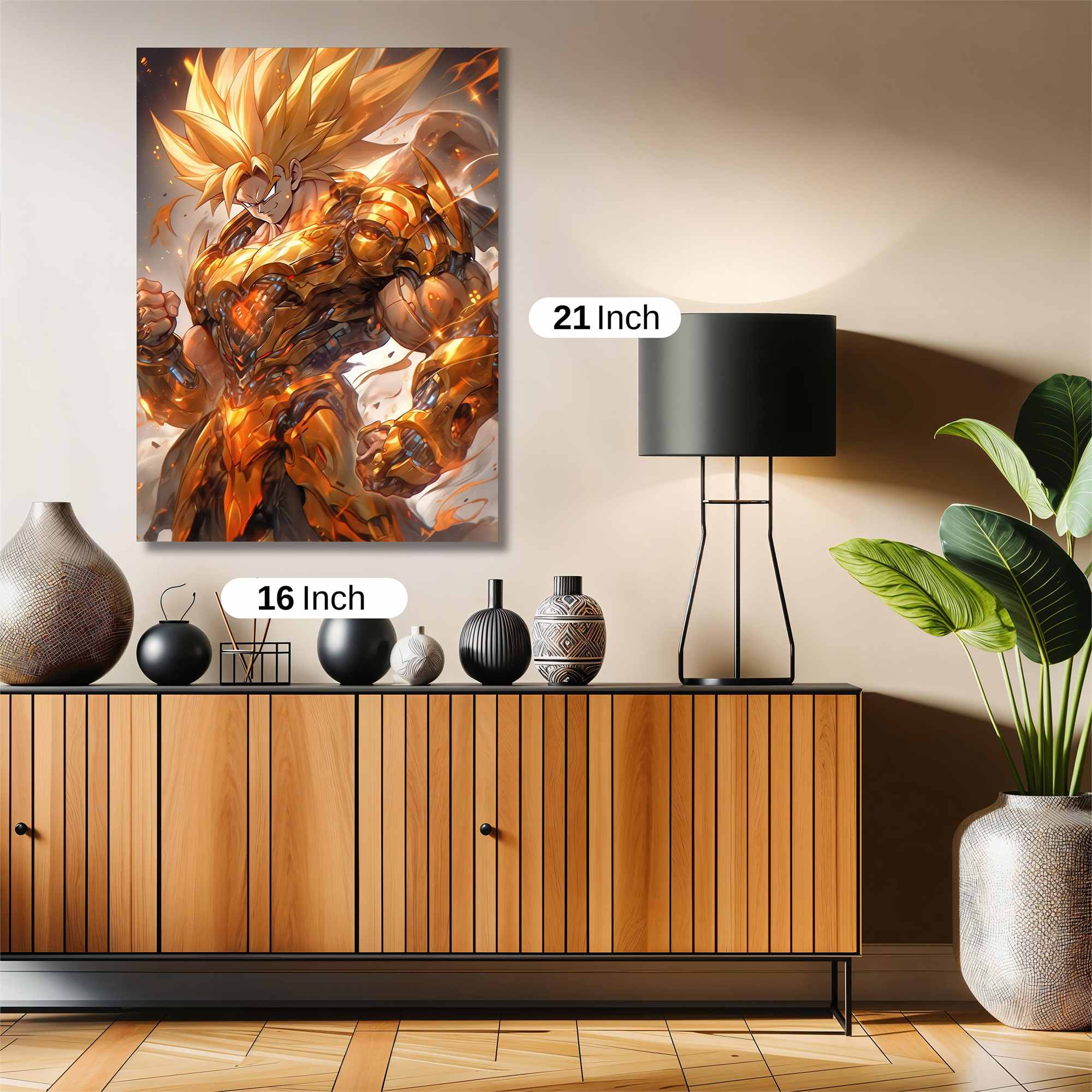 Saiyan Triumph Safe Wall Magnetic / M