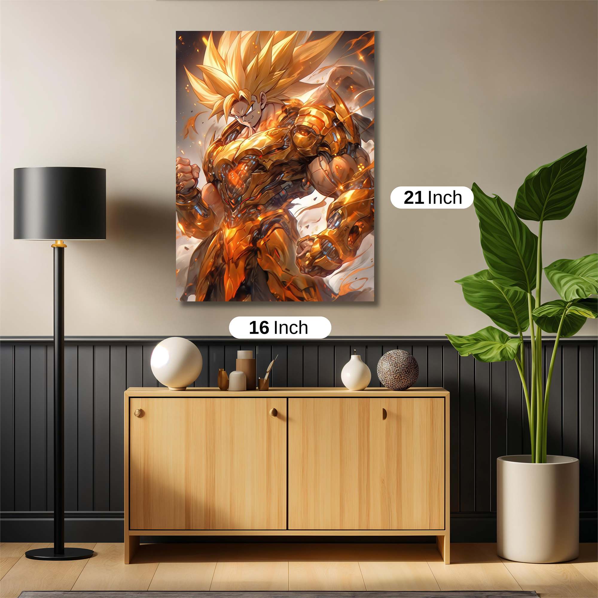 Saiyan Triumph Safe Wall Magnetic / M