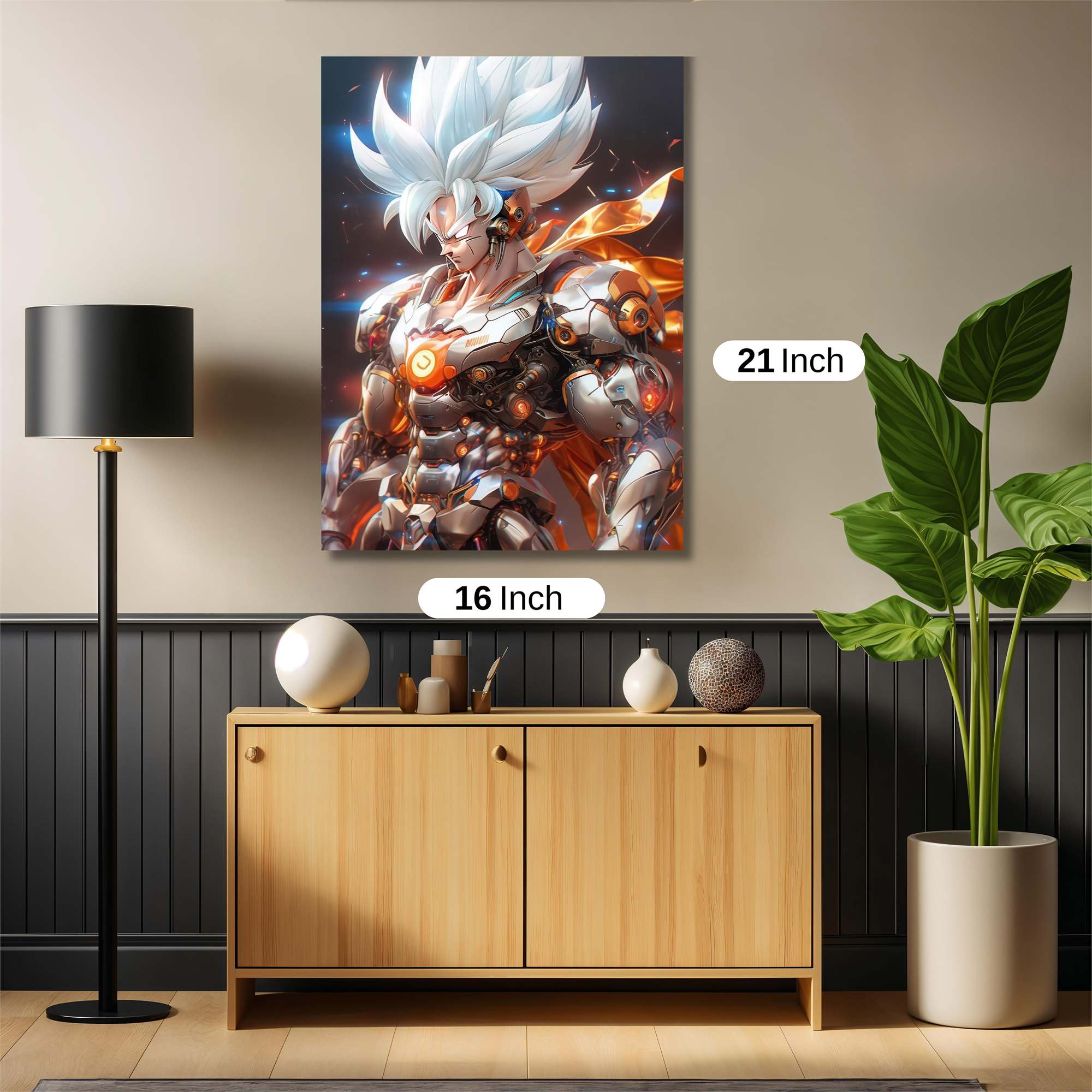 Saiyan Splendor Safe Wall Magnetic / M