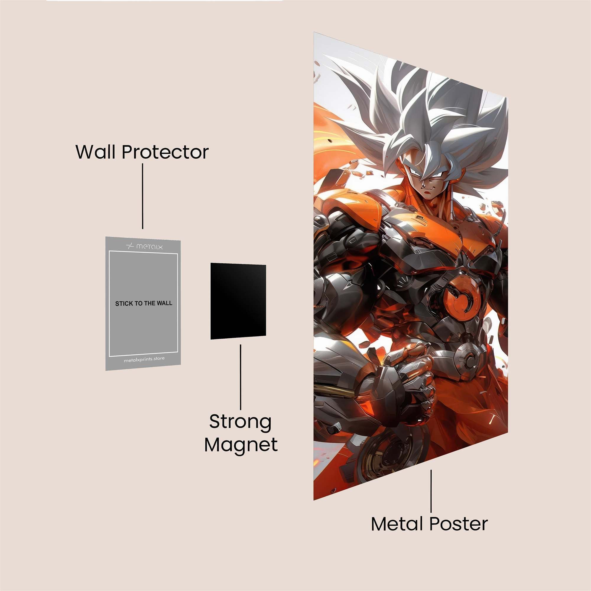 Heroic Surge Safe Wall Magnetic / M