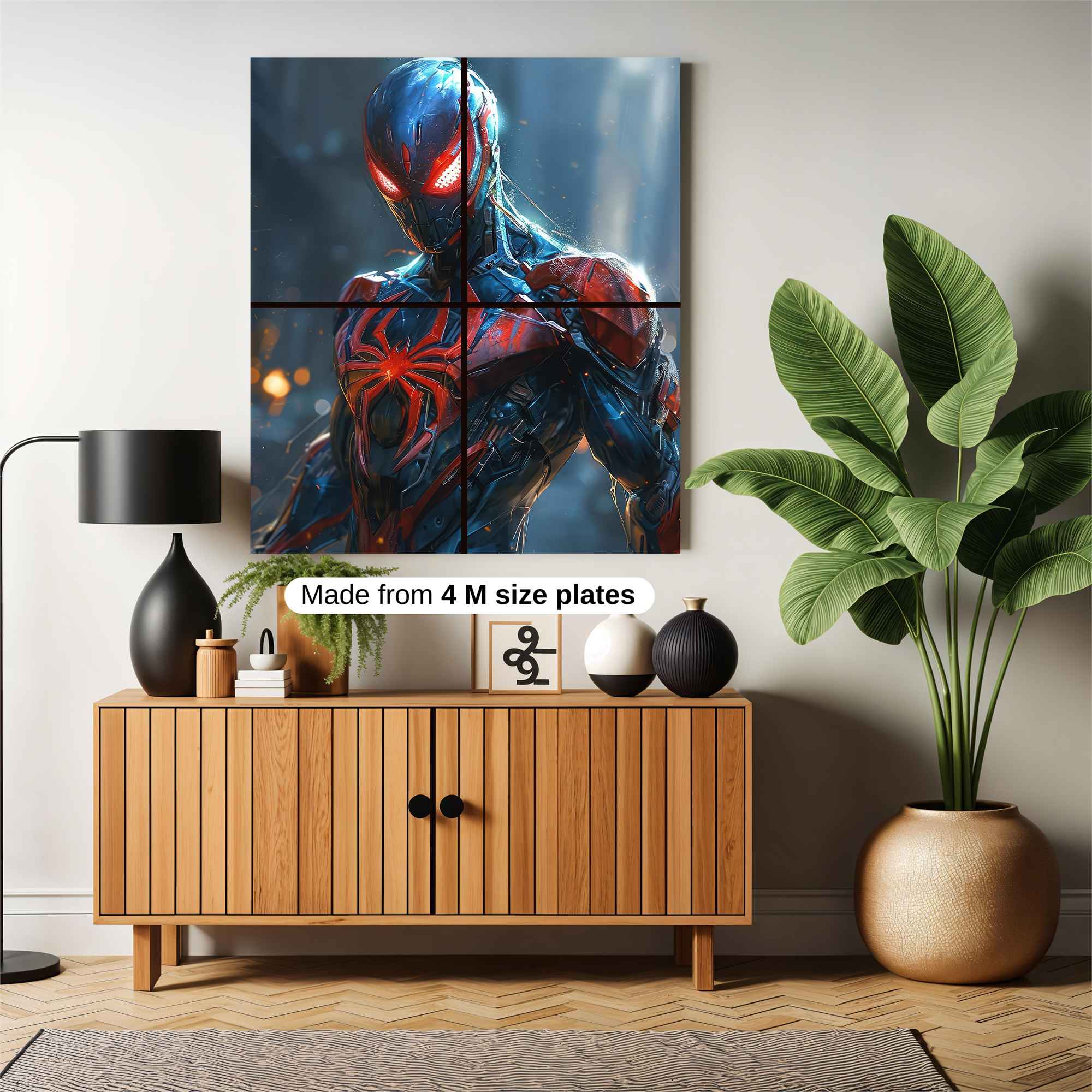 Spider-Tech Dystopia Safe Wall Magnetic / M