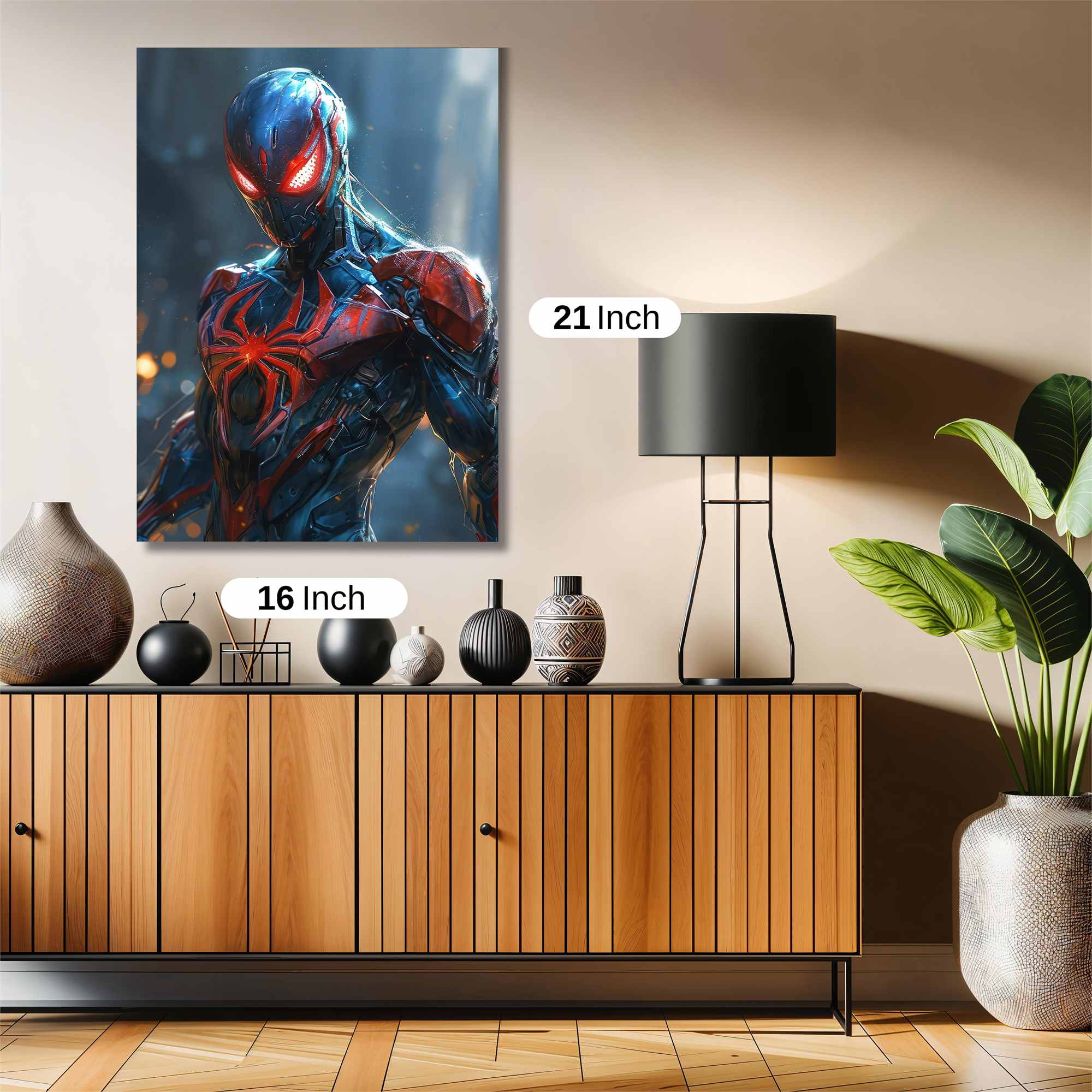 Spider-Tech Dystopia Safe Wall Magnetic / M