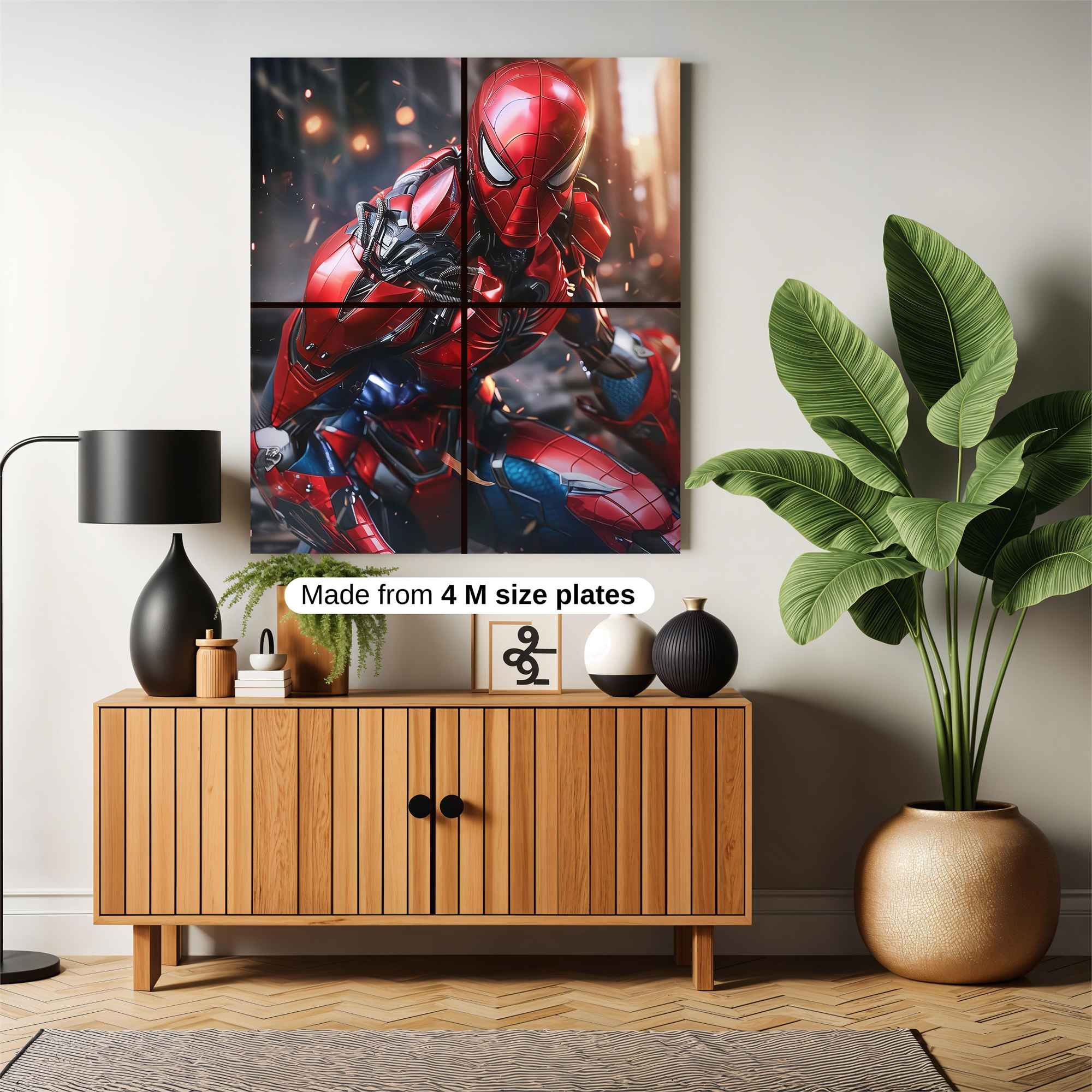 Spider-Man Energetic Safe Wall Magnetic / M