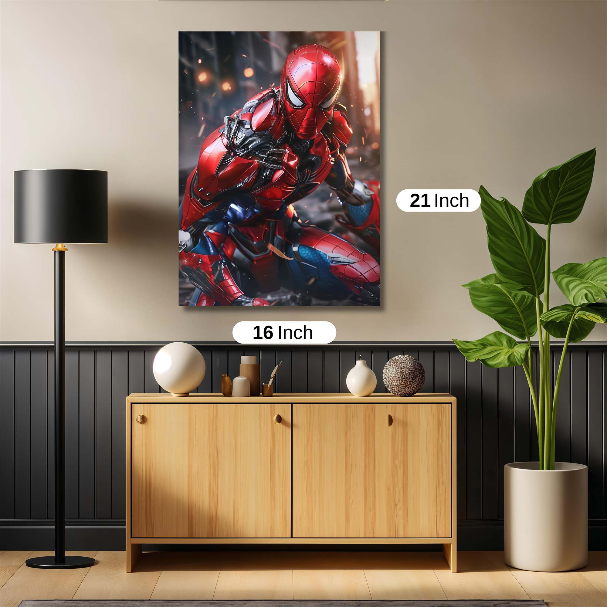 Spider-Man Energetic Safe Wall Magnetic / M