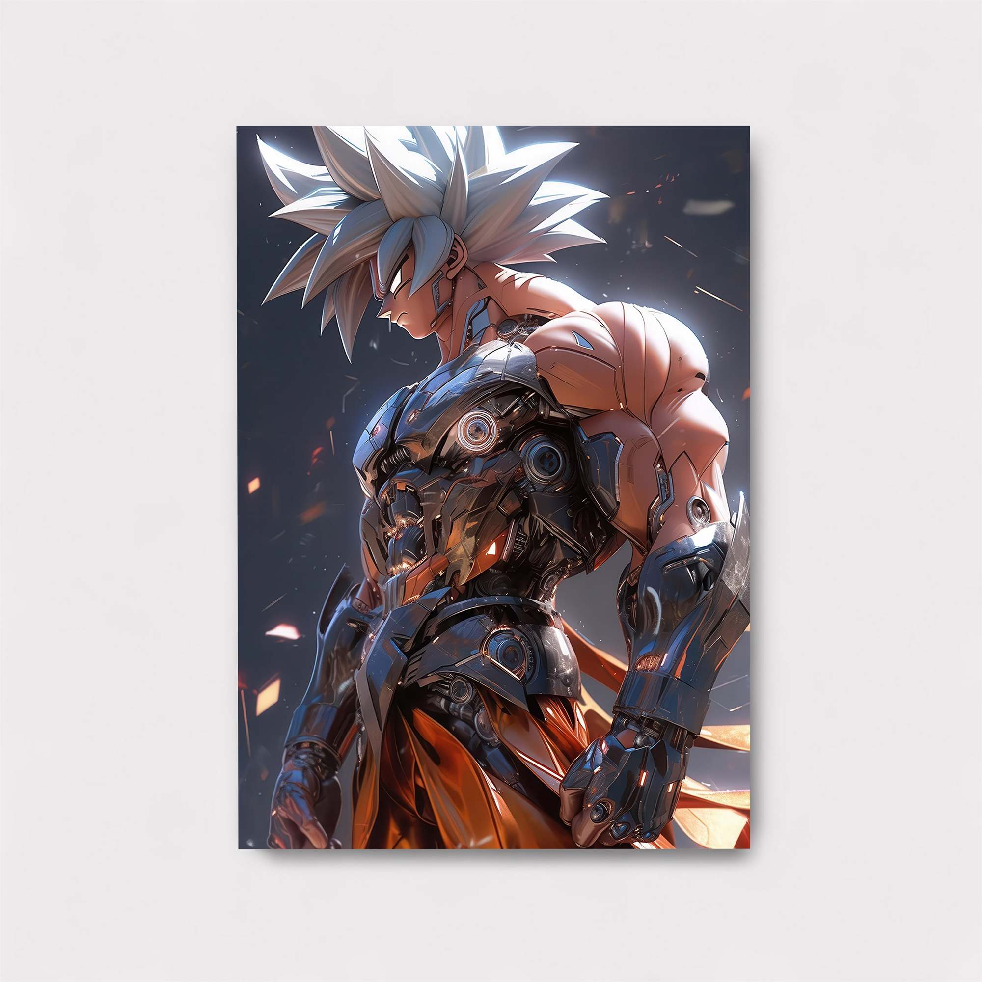 Saiyan Resolve Safe Wall Magnetic / M