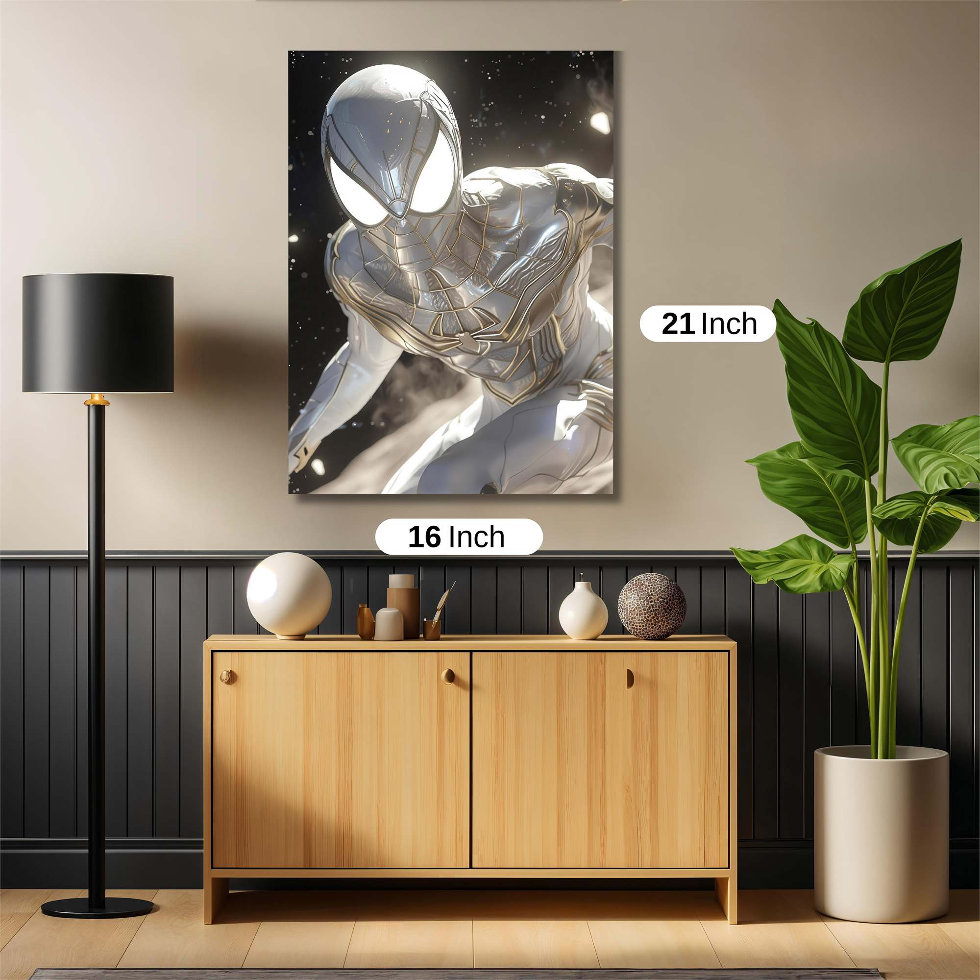 Spider-Radiance Safe Wall Magnetic / M