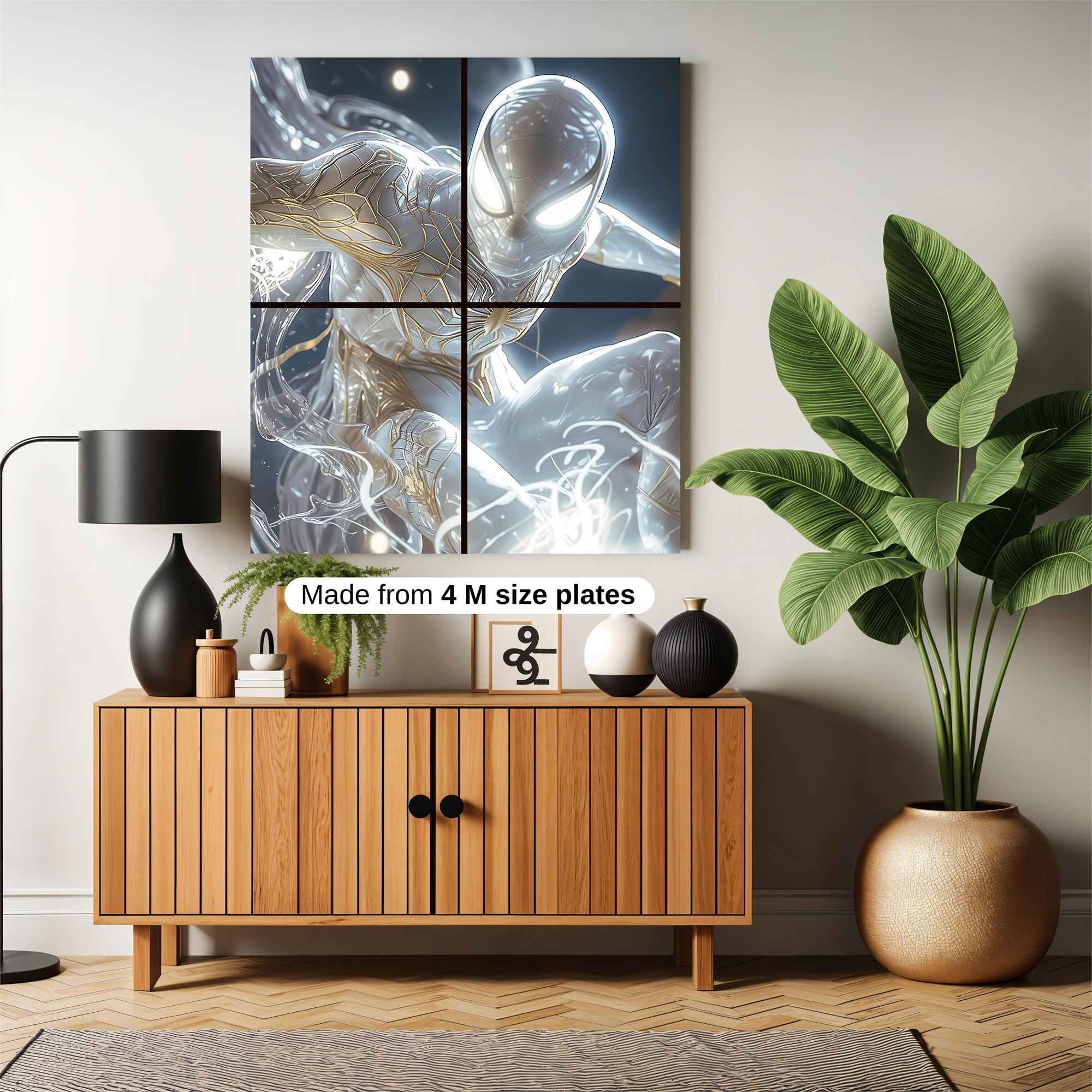Spider-Illumination Safe Wall Magnetic / M