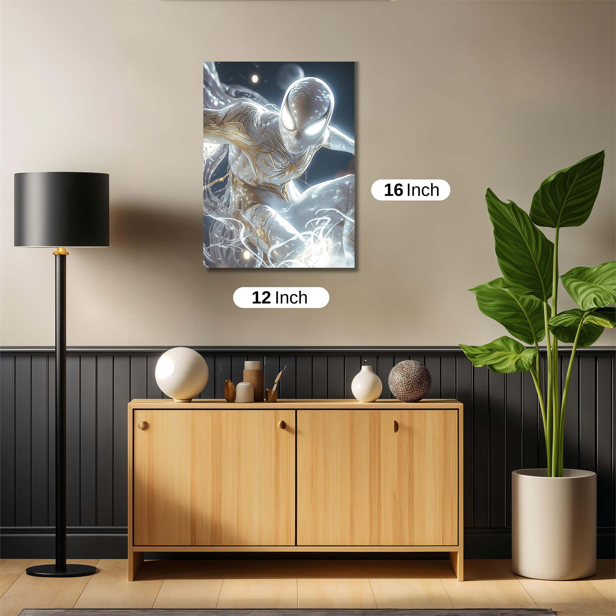 Spider-Illumination Safe Wall Magnetic / M