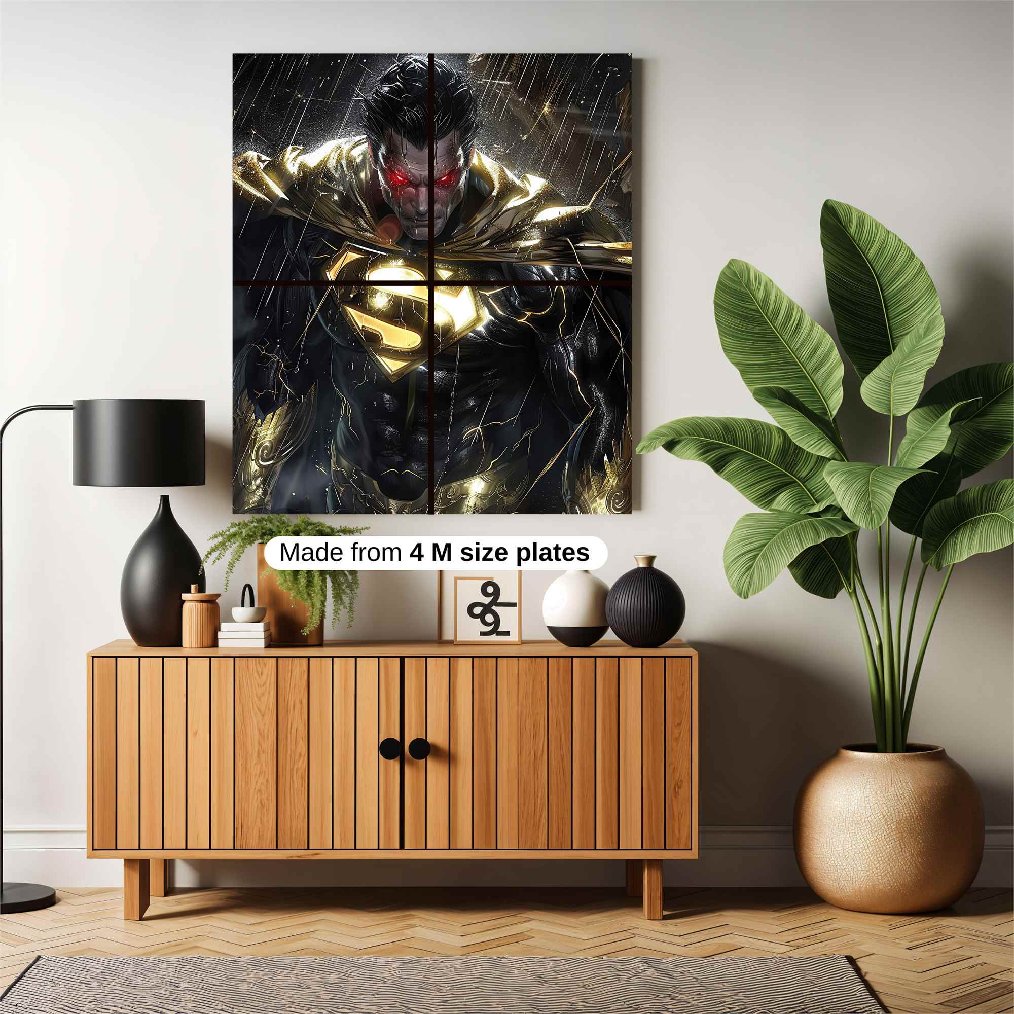Superman Menace Safe Wall Magnetic / M