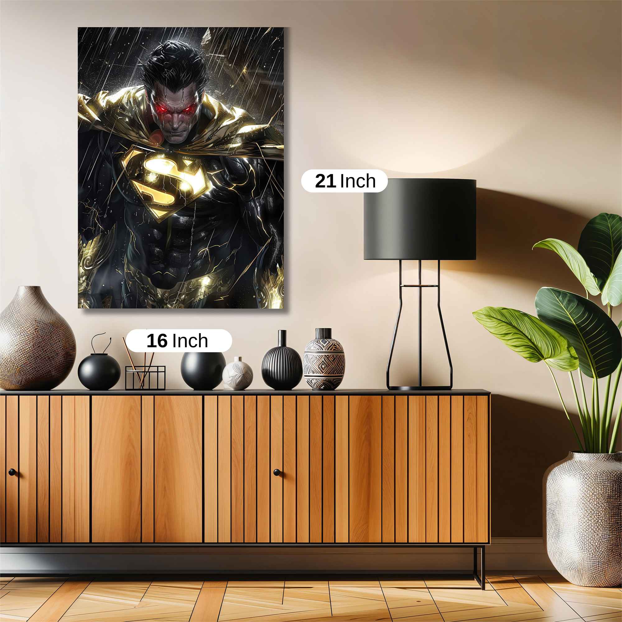 Superman Menace Safe Wall Magnetic / M