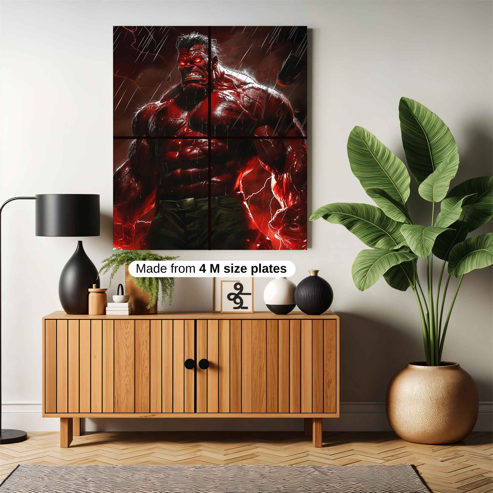 Red Fury Safe Wall Magnetic / M