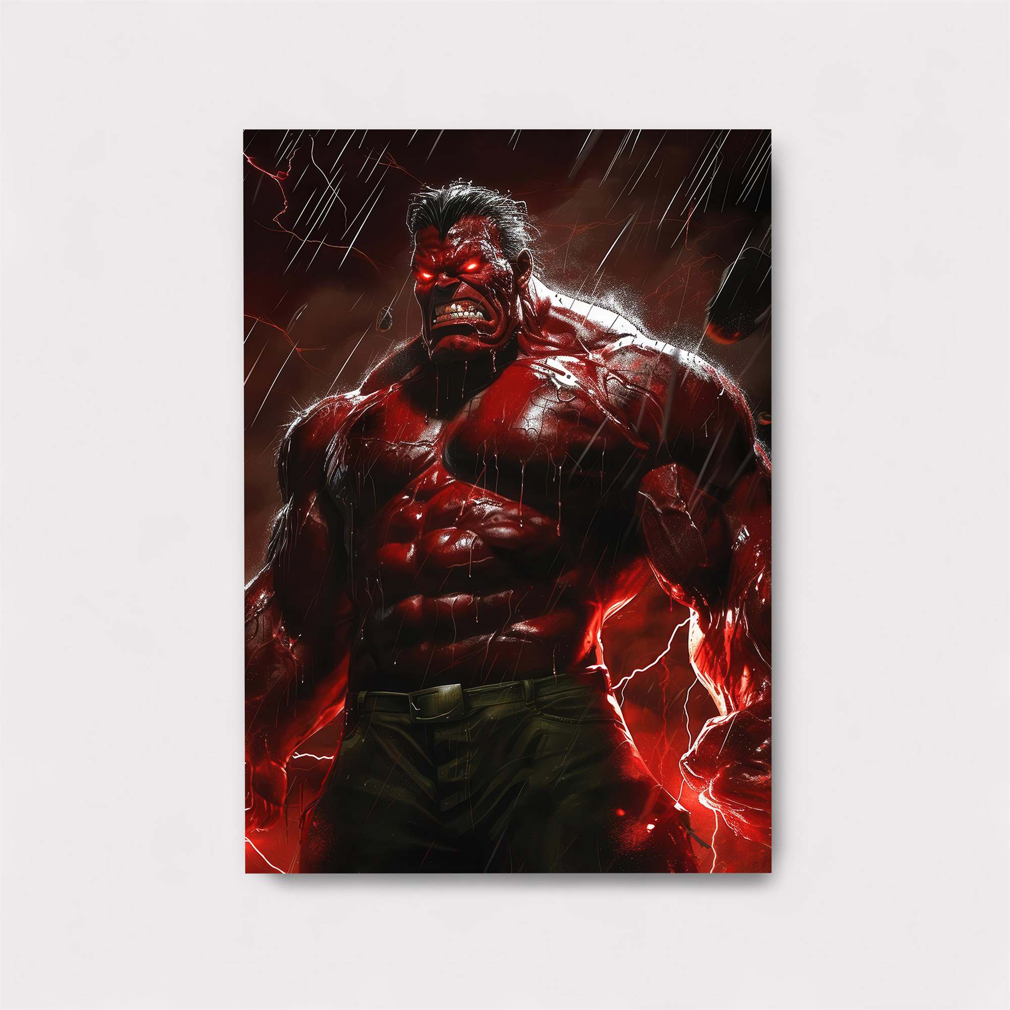 Red Fury Safe Wall Magnetic / M