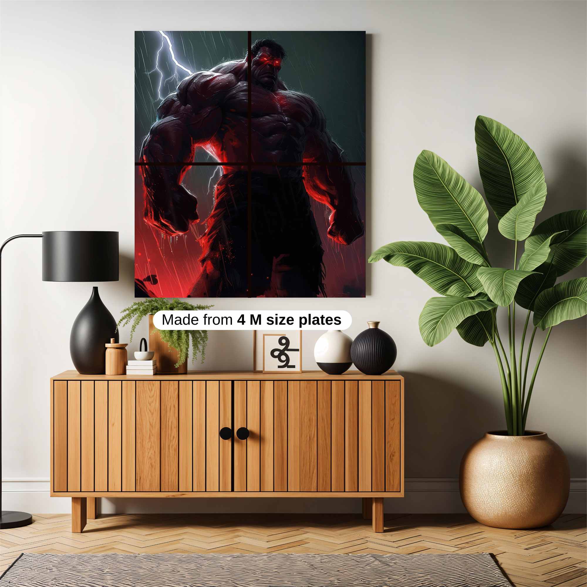 Hulk Fury Safe Wall Magnetic / M