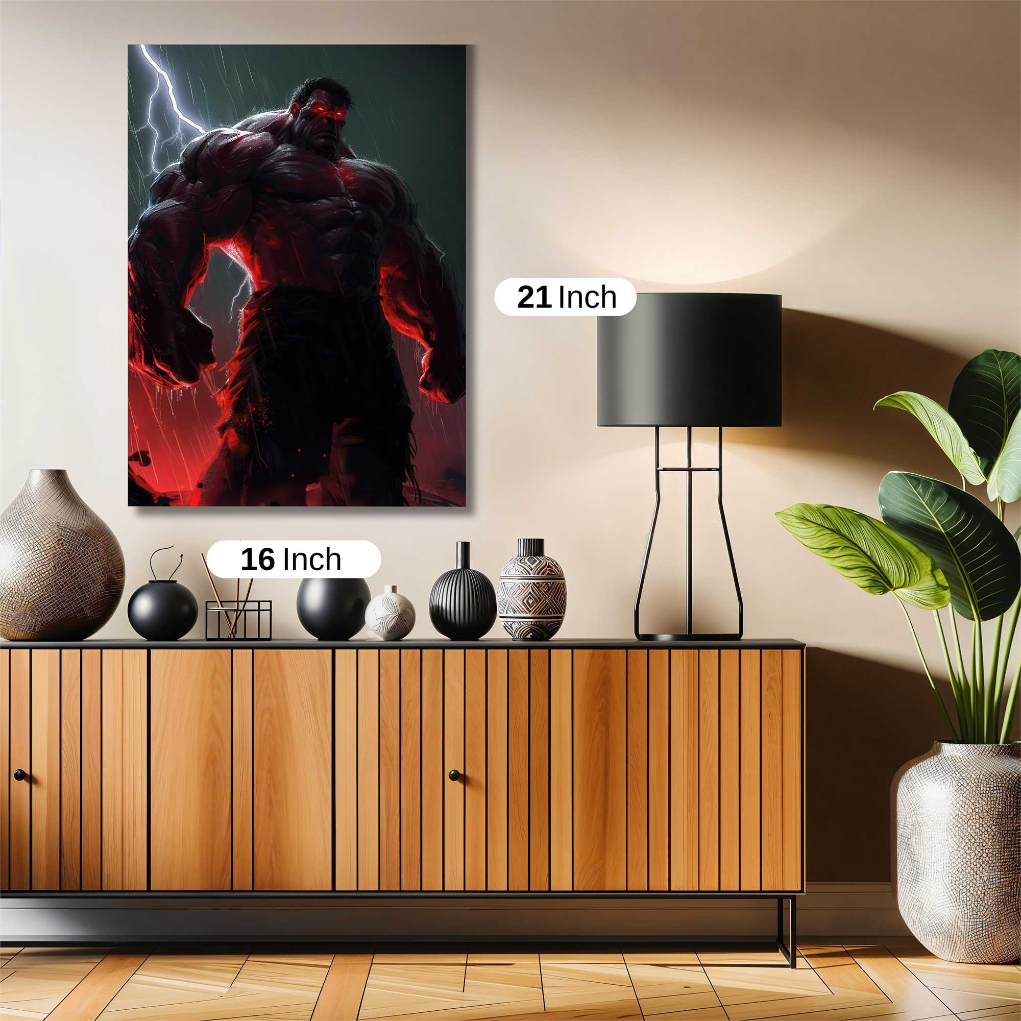 Hulk Fury Safe Wall Magnetic / M
