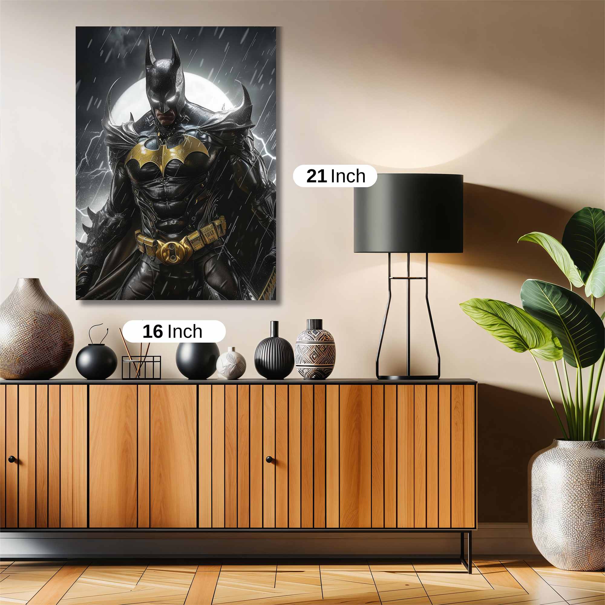 Batman Vigilance Safe Wall Magnetic / M
