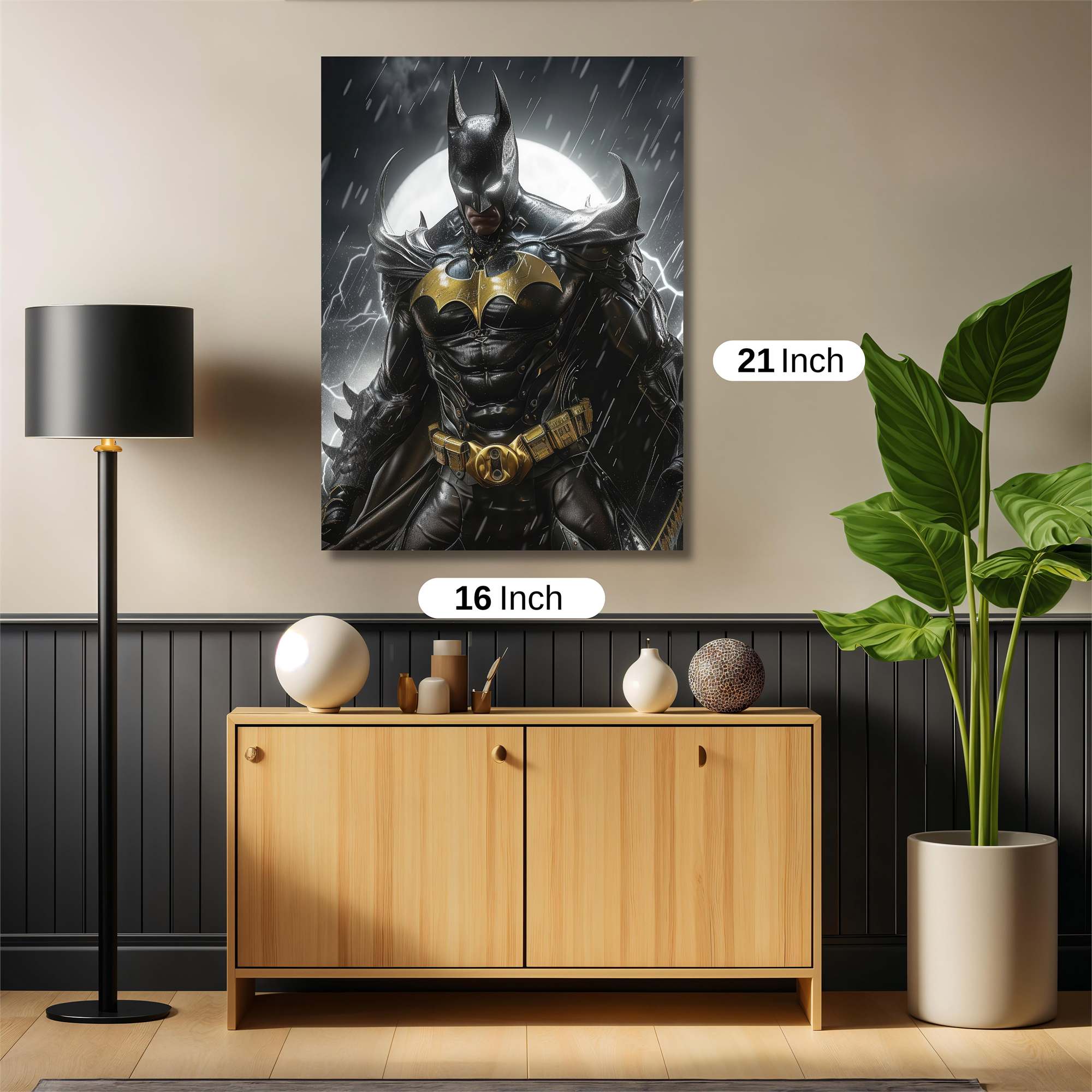 Batman Vigilance Safe Wall Magnetic / M