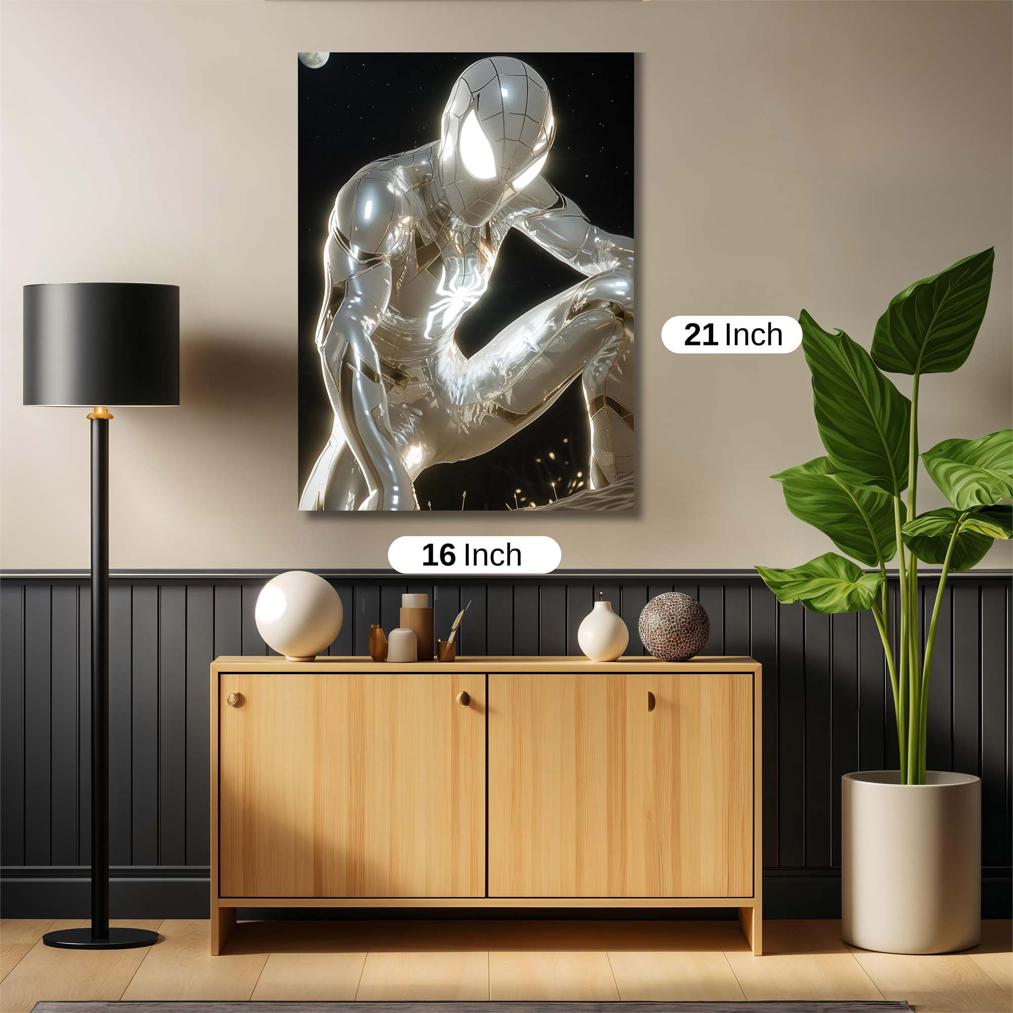 Spidey Luminance Safe Wall Magnetic / M